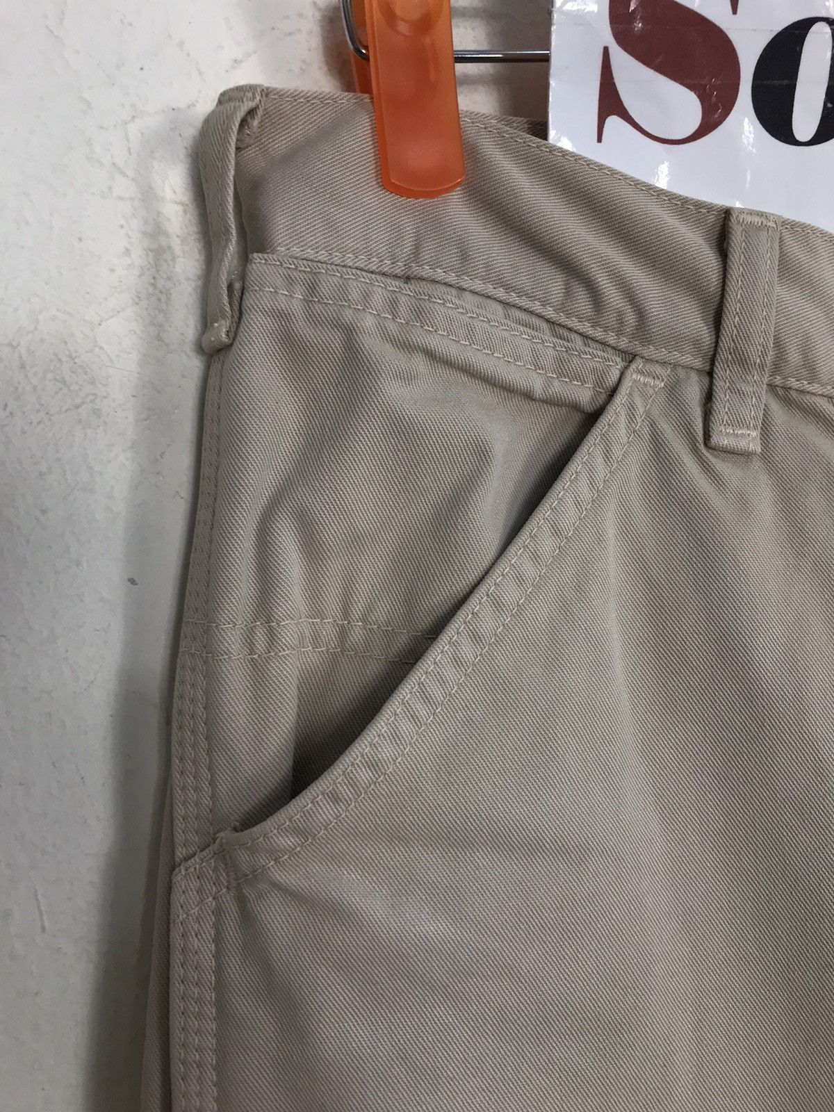 Carhartt Hype Carhatt Faded Hickory Carpenter Tactical Workwear Pants Size US 29 - 8 Thumbnail