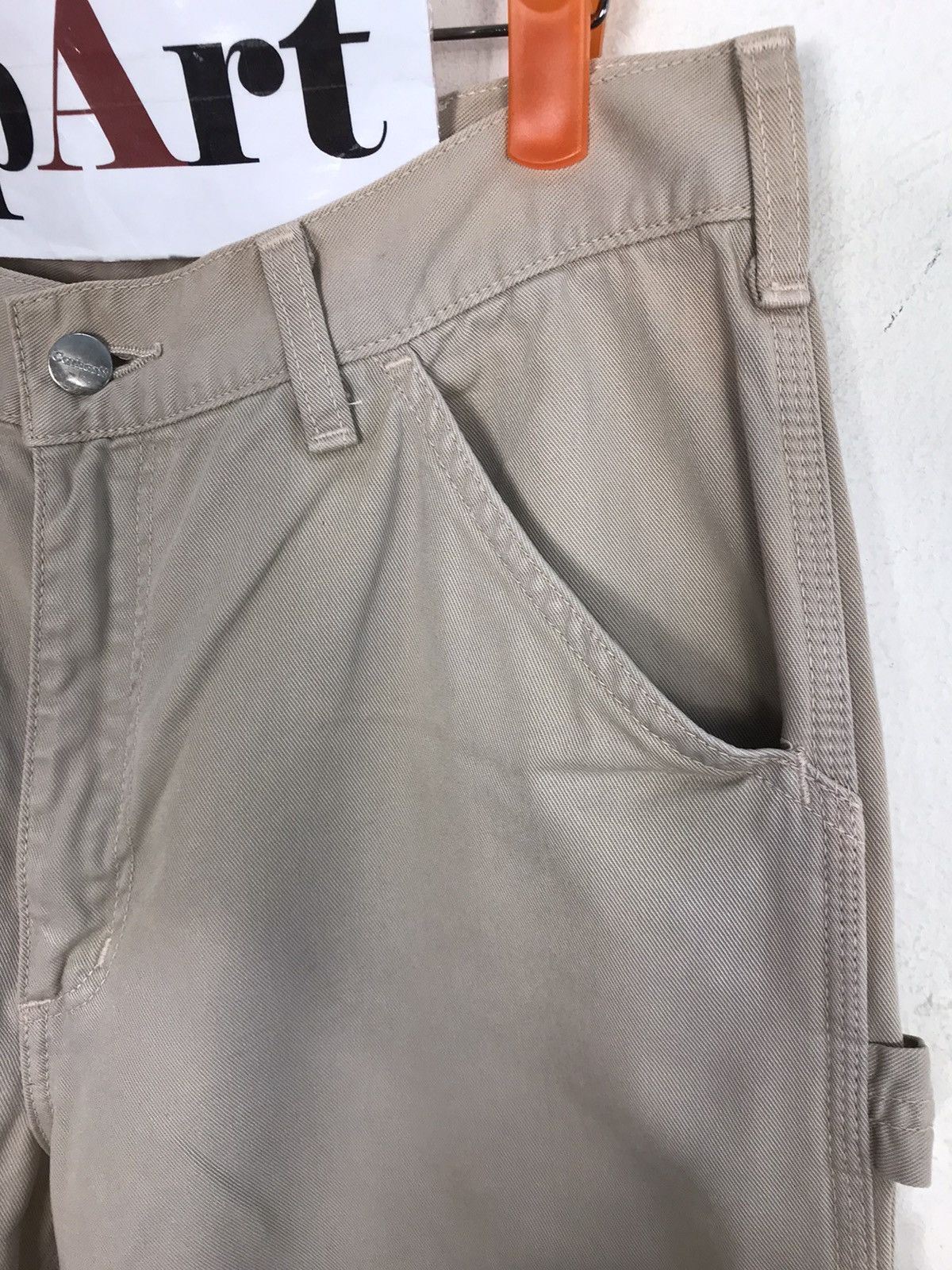 Carhartt Hype Carhatt Faded Hickory Carpenter Tactical Workwear Pants Size US 29 - 6 Thumbnail