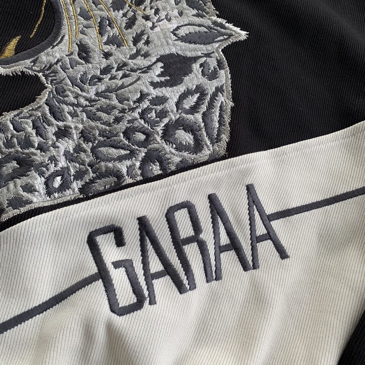 Japanese Brand Garaa leapord cheetah image art vintage sweatshirt Size US M / EU 48-50 / 2 - 13 Thumbnail