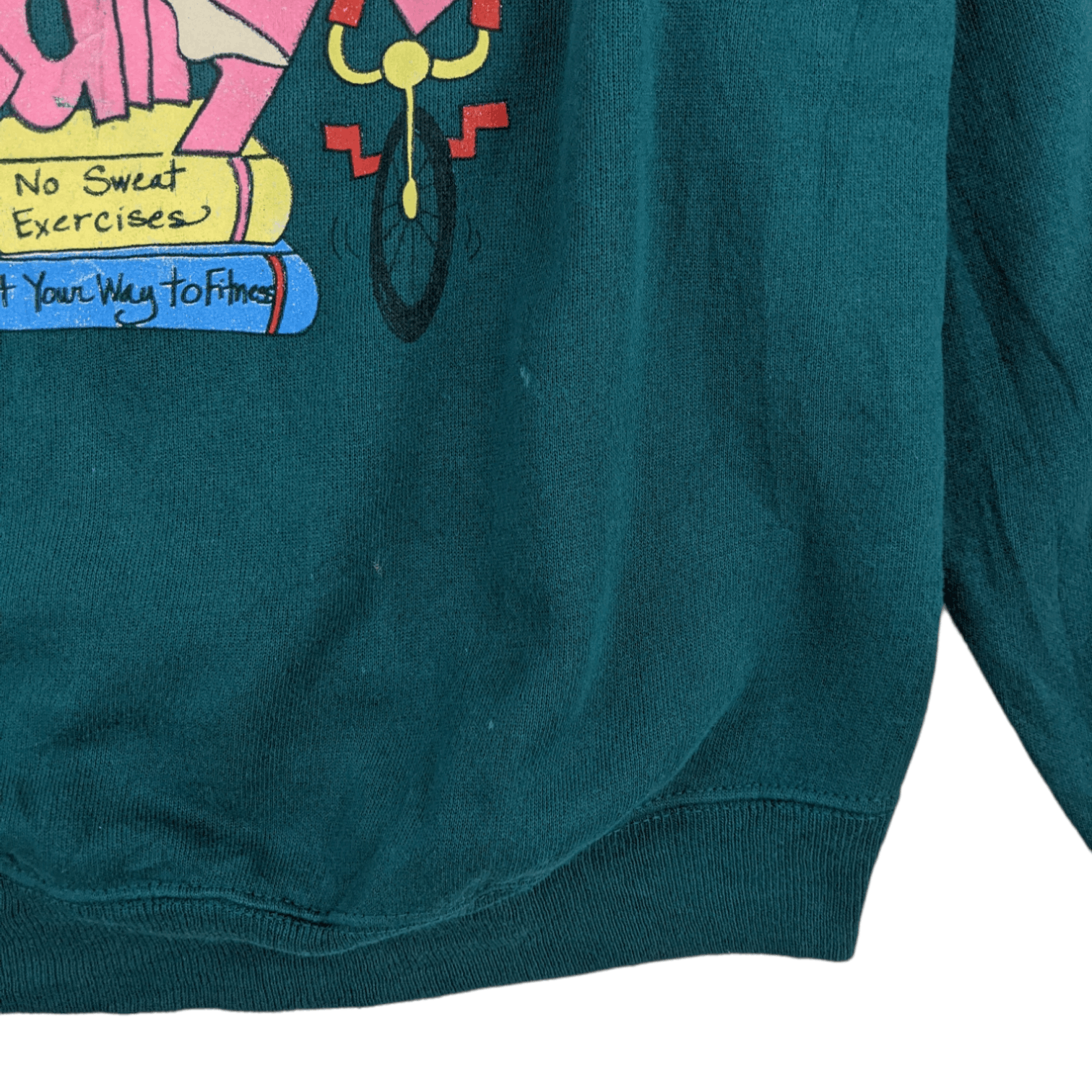 Hanes Vintage HANES Physically Fit Gym Aerobic Zumba Sweatshirt Size L / US 10 / IT 46 - 8 Thumbnail