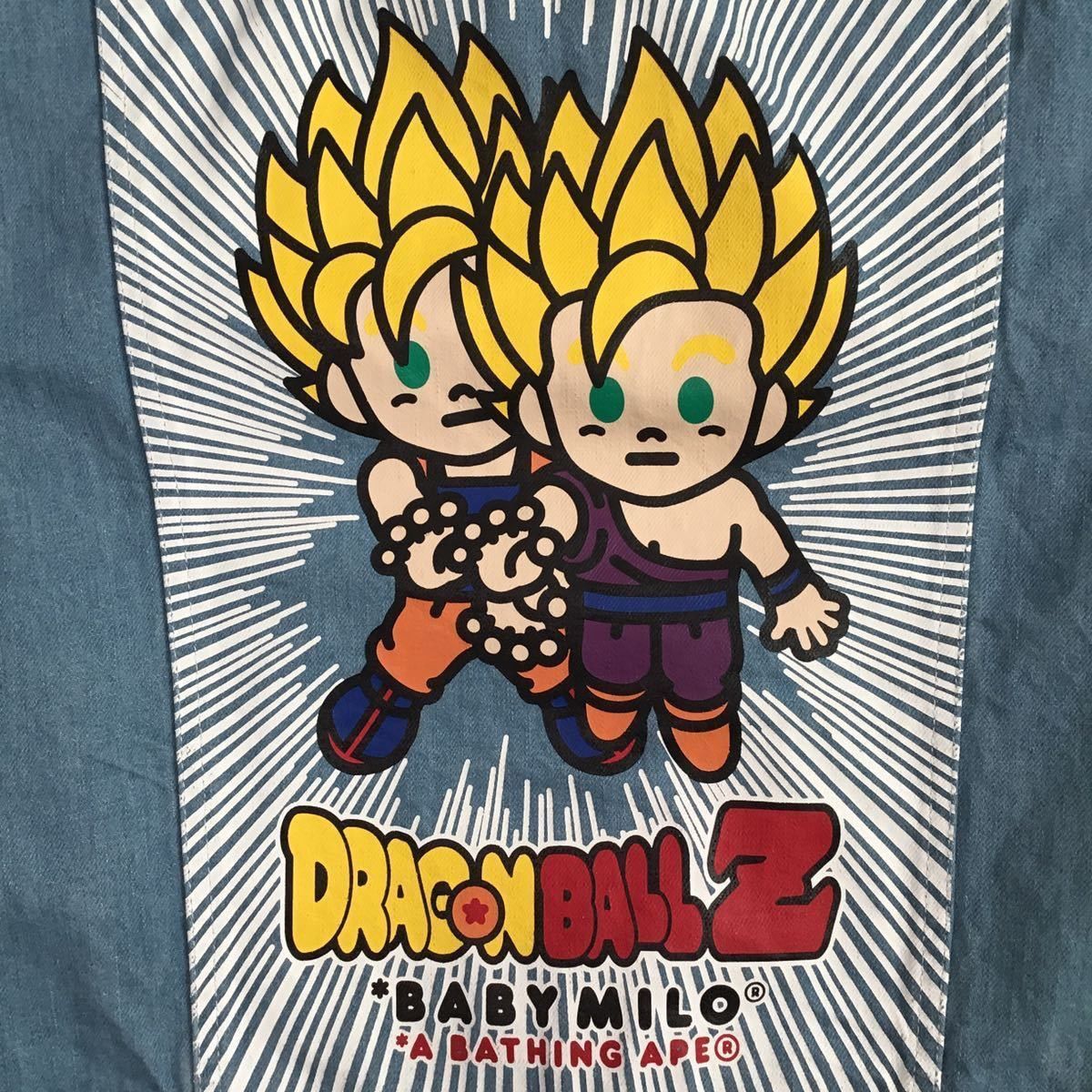 Bape BAPE × Dragon Ball Z denim jacket a bathing ape milo Size US L / EU 52-54 / 3 - 2 Thumbnail