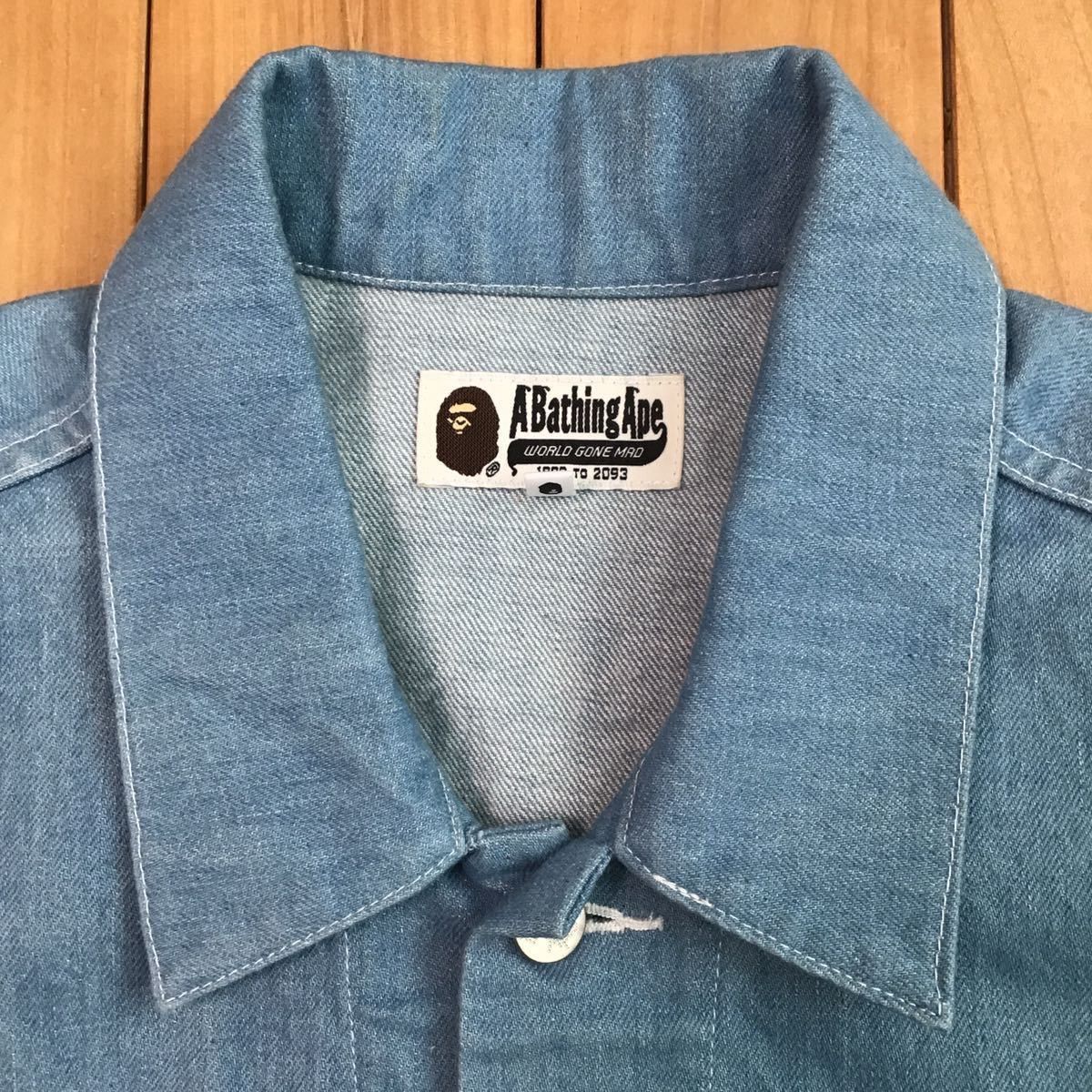 Bape BAPE × Dragon Ball Z denim jacket a bathing ape milo Size US L / EU 52-54 / 3 - 4 Thumbnail