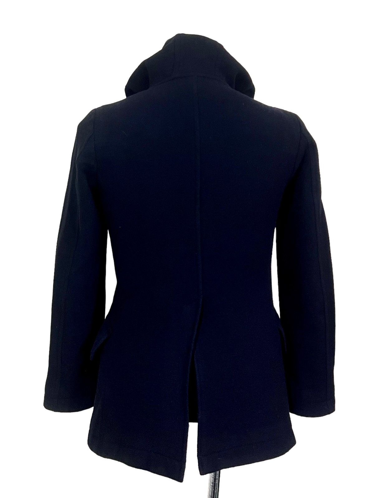 CABANE de ZUCCa × Issey Miyake VTG CABANE DE ZUCCA WOOL BLEND PEACOAT JACKET ISEEY MIYAKE Size US S / EU 44-46 / 1 - 3 Thumbnail