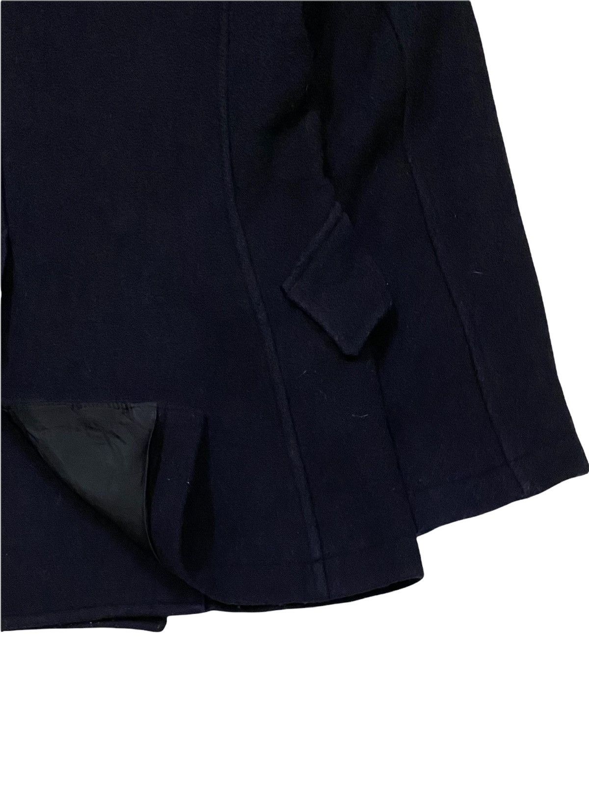 CABANE de ZUCCa × Issey Miyake VTG CABANE DE ZUCCA WOOL BLEND PEACOAT JACKET ISEEY MIYAKE Size US S / EU 44-46 / 1 - 15 Thumbnail