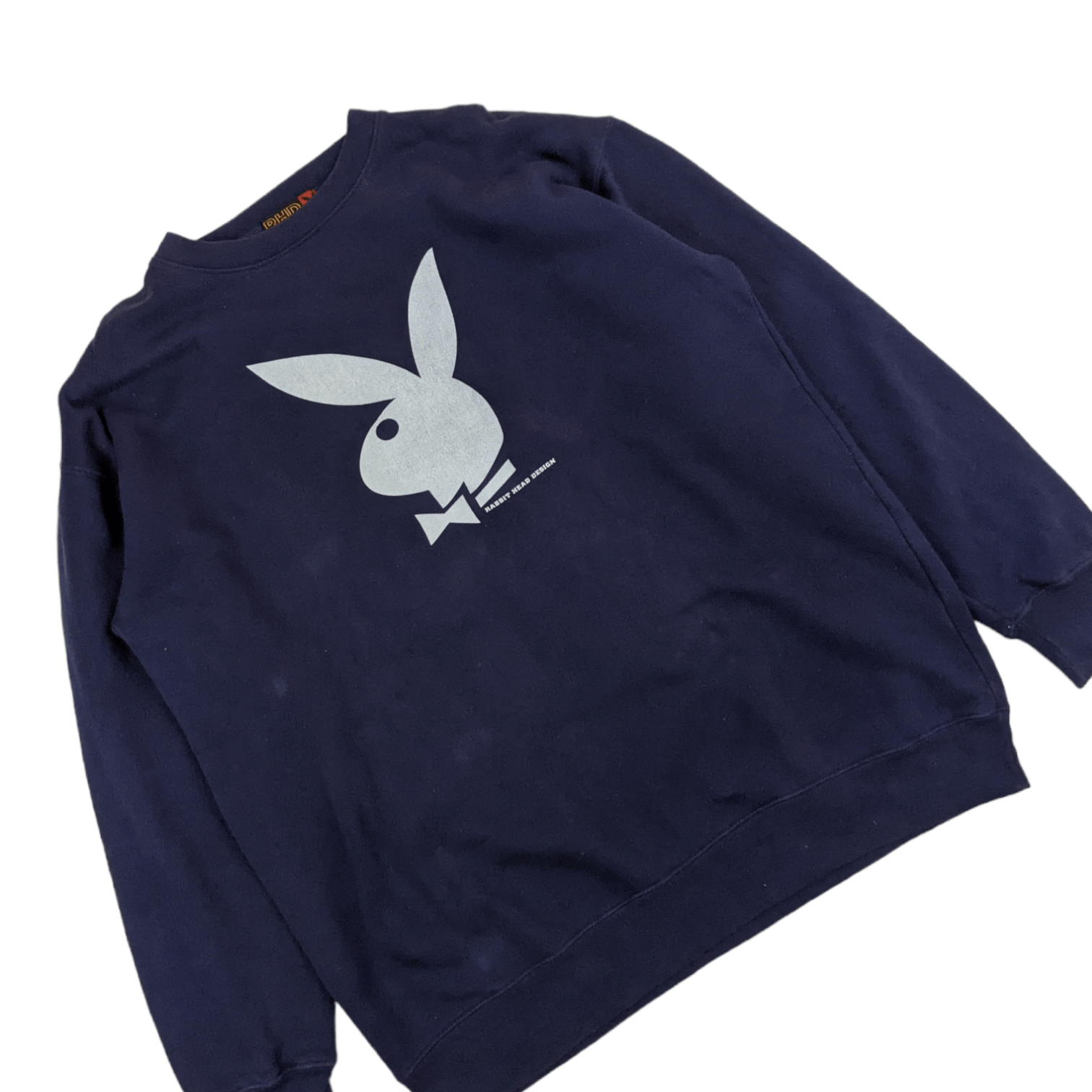 Playboy PLAYBOY Rabbit Head Big Logo Jumper Sweatshirt Size L / US 10 / IT 46 - 3 Thumbnail