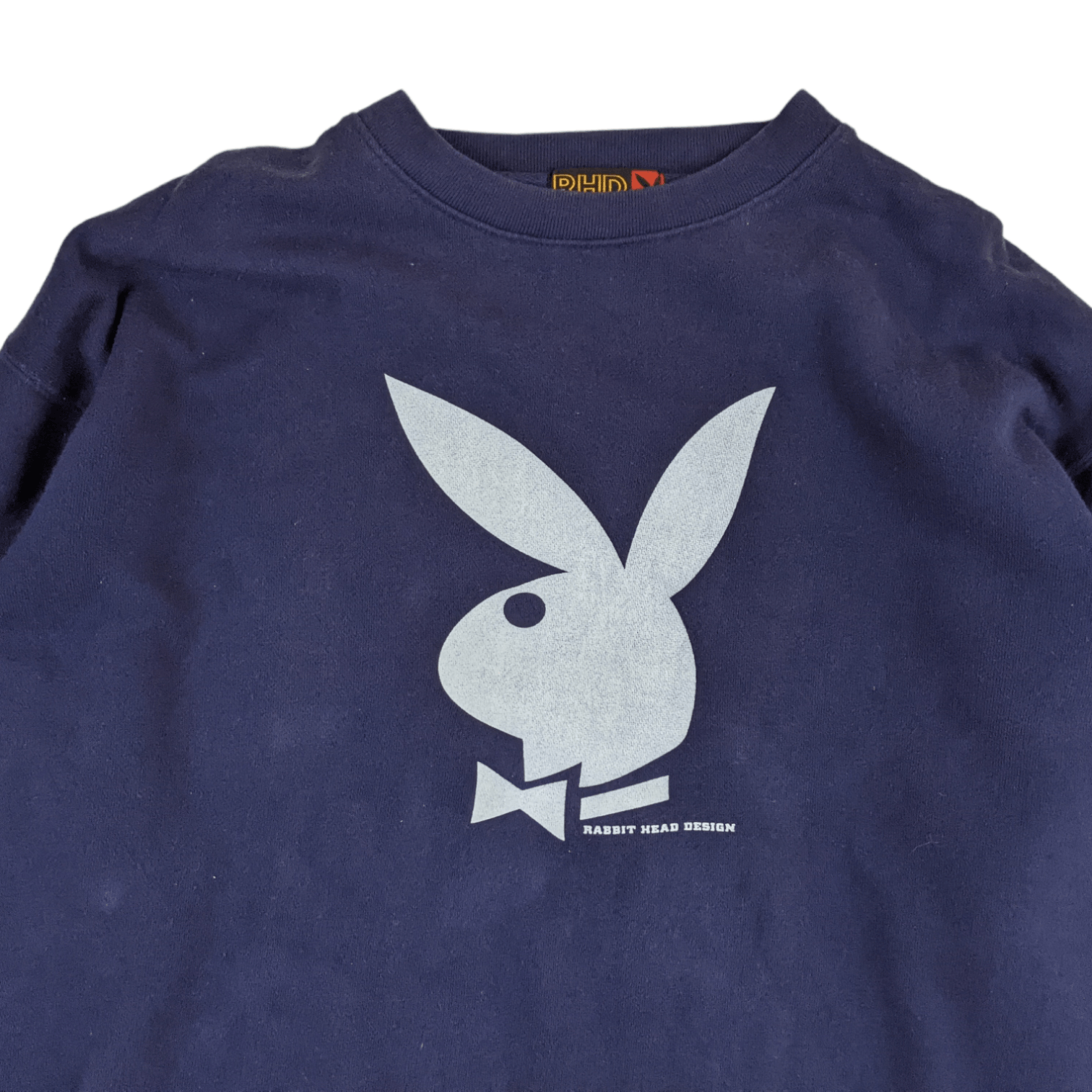 Playboy PLAYBOY Rabbit Head Big Logo Jumper Sweatshirt Size L / US 10 / IT 46 - 4 Thumbnail
