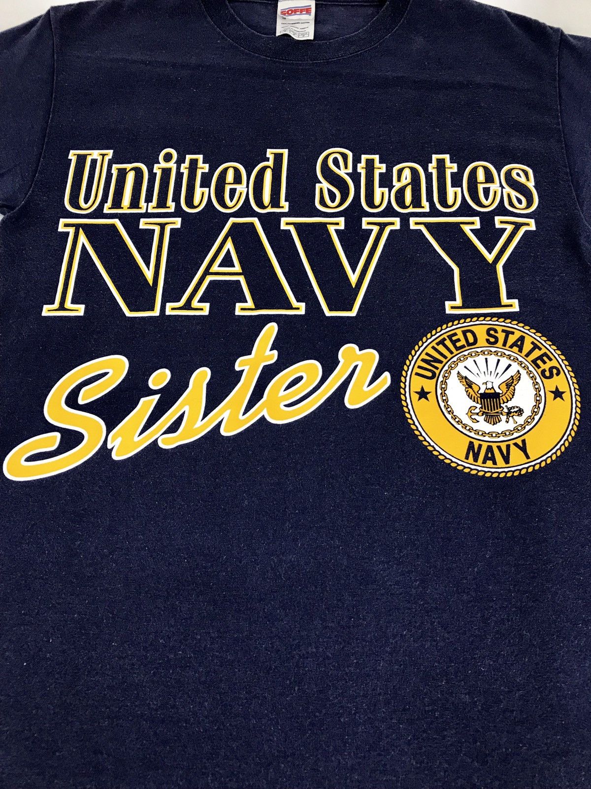 Vintage Vintage United States Navy Sister Tee Size US S / EU 44-46 / 1 - 3 Thumbnail