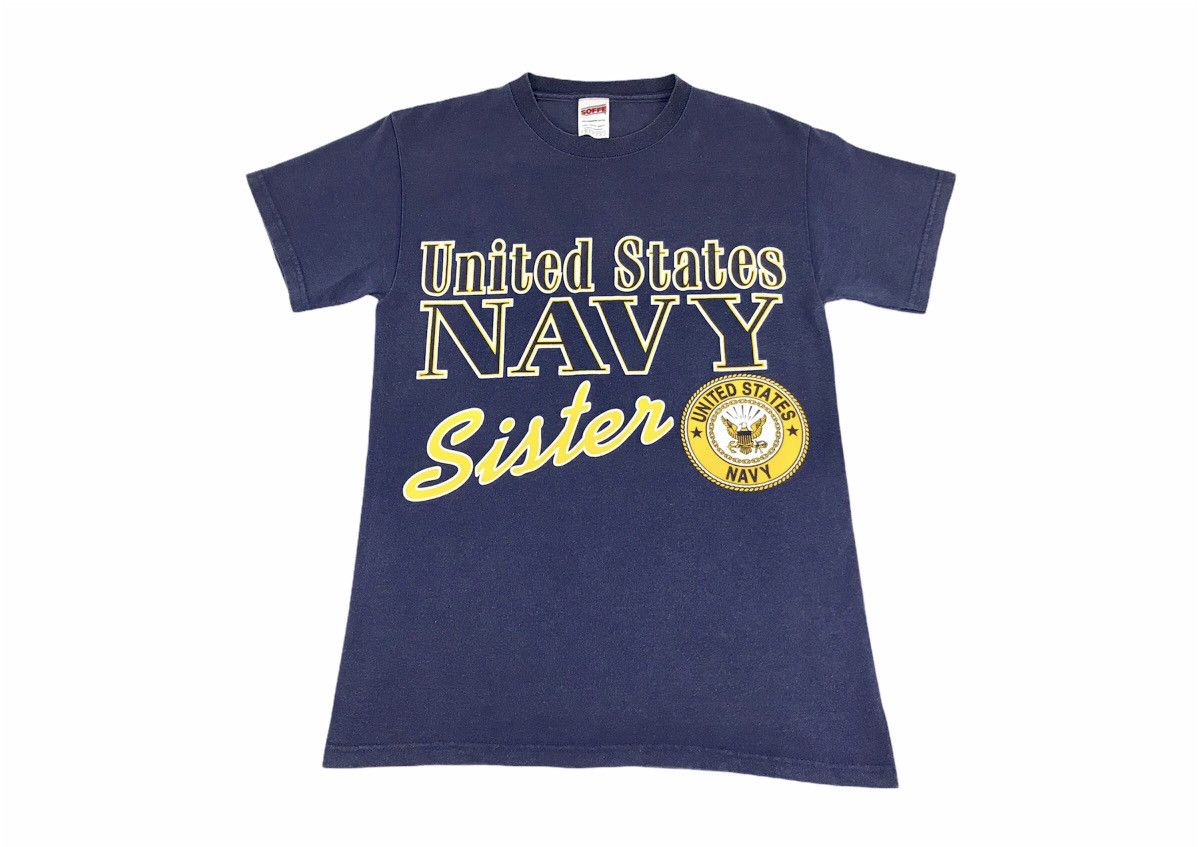 Vintage Vintage United States Navy Sister Tee Size US S / EU 44-46 / 1 - 1 Thumbnail