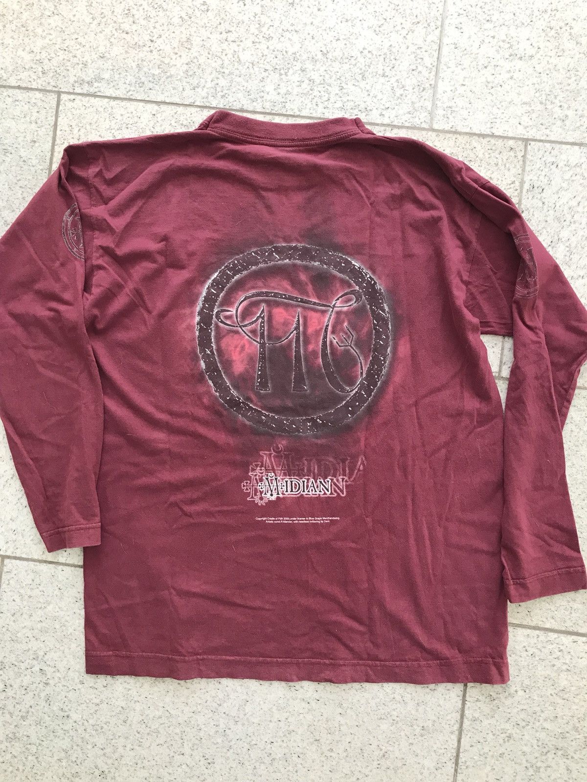 Vintage Vintage Cradle Of Filth Shirt Tee LS 2000 Size US XL / EU 56 / 4 - 3 Thumbnail