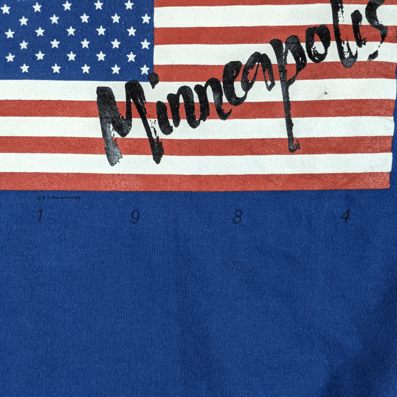 Russell Athletic Vintage 90's RUSSELL Minneapolis US Flag Jumper Sweatshirt Size M / US 6-8 / IT 42-44 - 5 Thumbnail