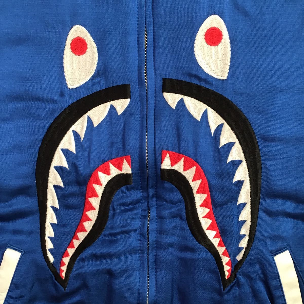 Bape BAPE SHARK Souvenir jacket a bathing ape Size US S / EU 44-46 / 1 - 2 Thumbnail