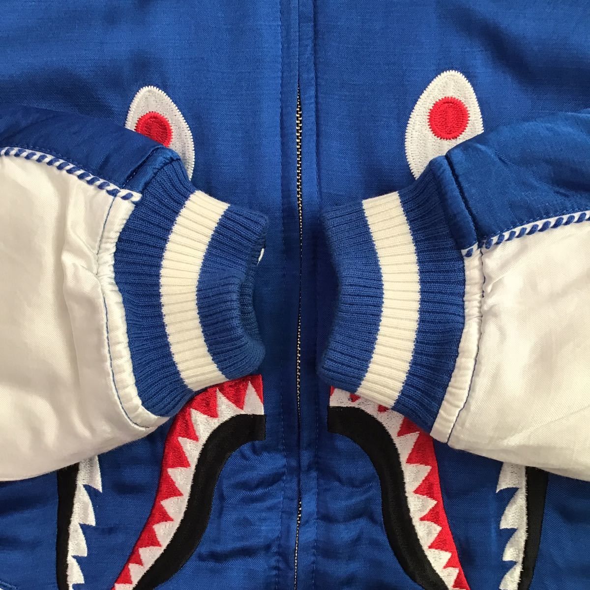 Bape BAPE SHARK Souvenir jacket a bathing ape Size US S / EU 44-46 / 1 - 6 Thumbnail