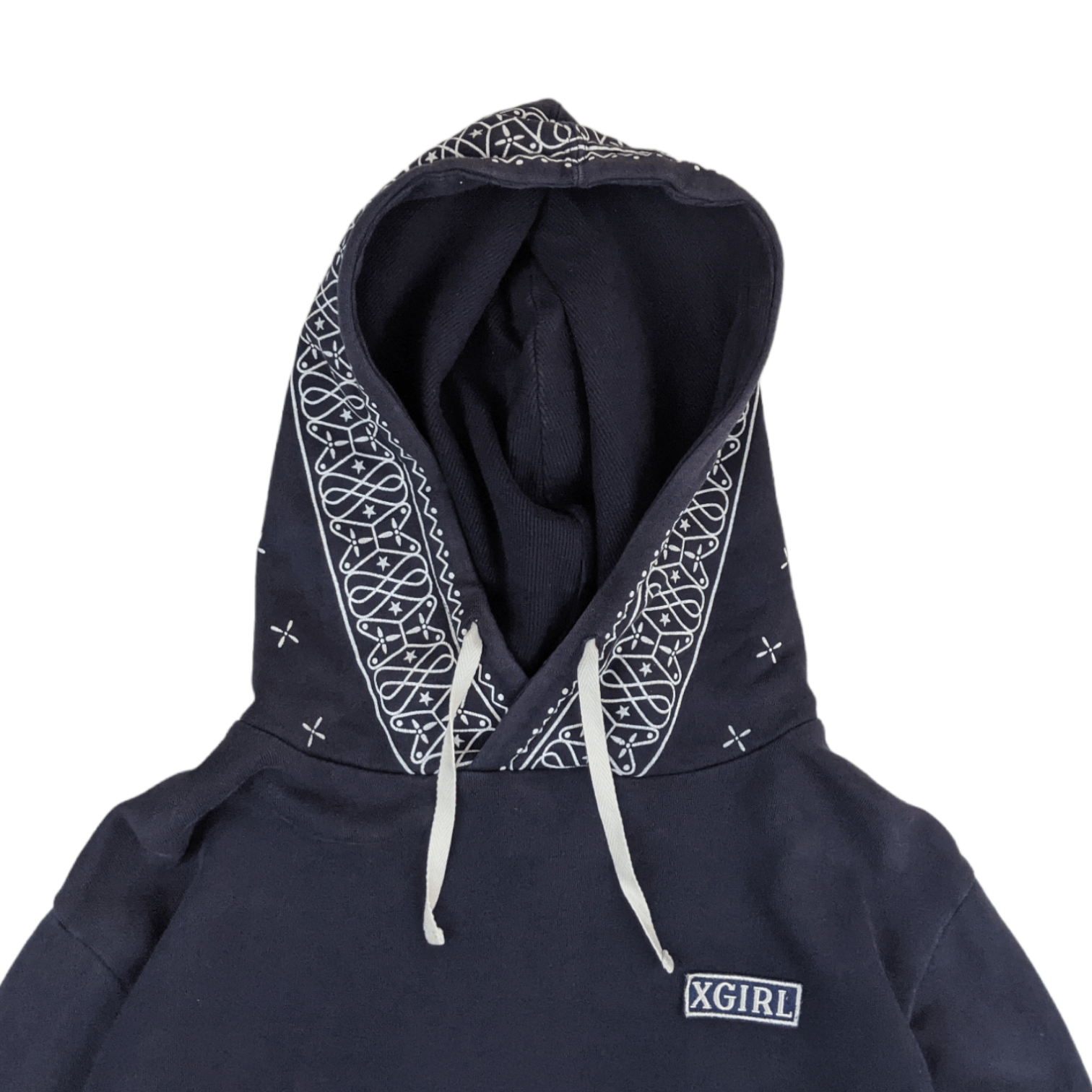 Japanese Brand X-GIRL Hoodie Jumper Sweatshirt Size M / US 6-8 / IT 42-44 - 4 Thumbnail