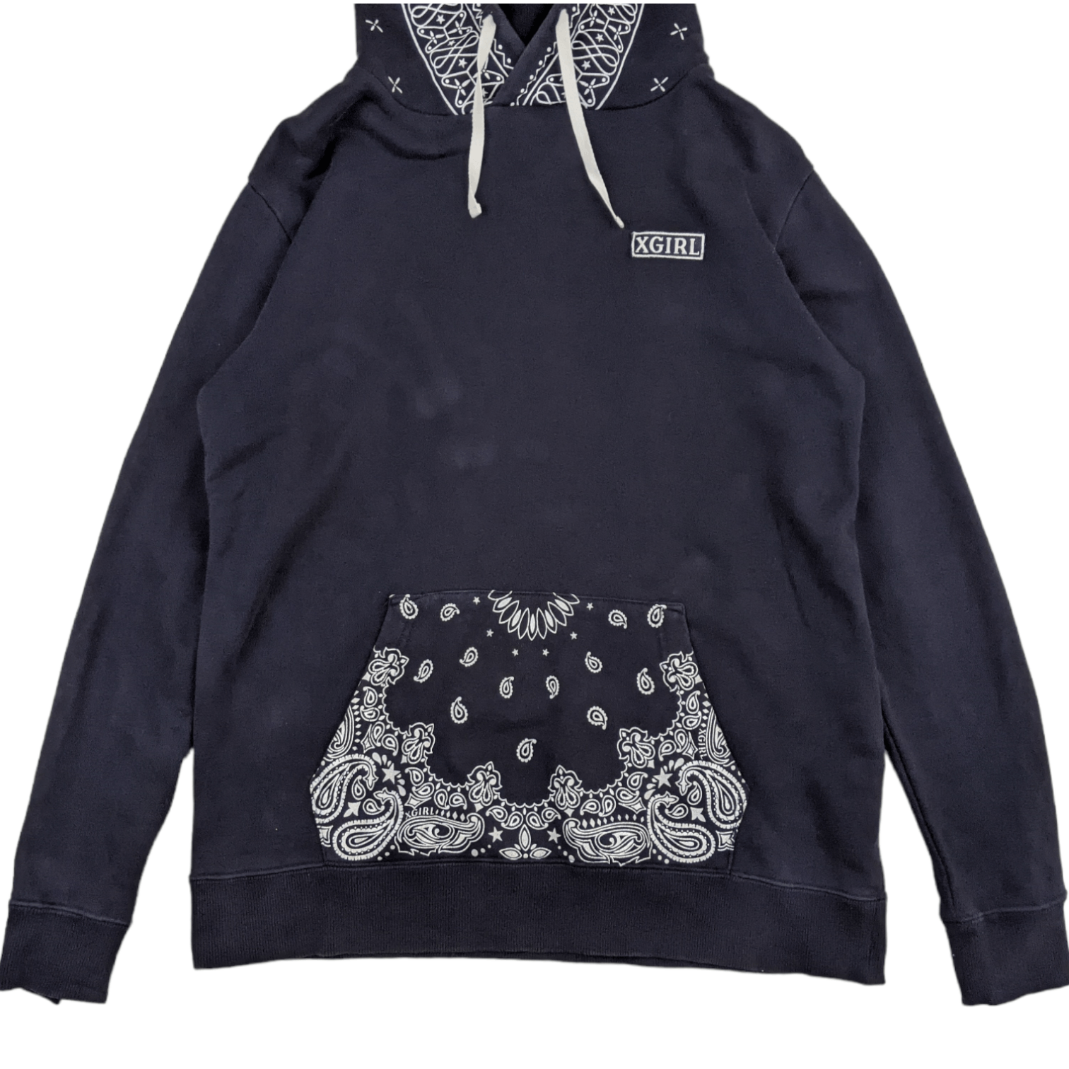 Japanese Brand X-GIRL Hoodie Jumper Sweatshirt Size M / US 6-8 / IT 42-44 - 2 Thumbnail