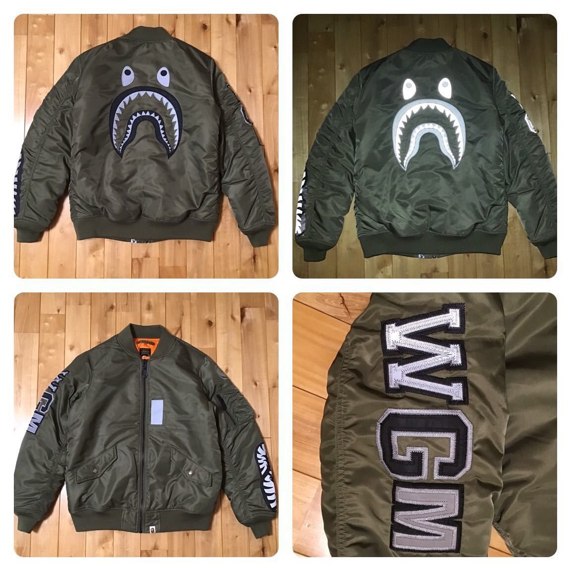 Bape Ma 1 Bomber Jacket | Grailed