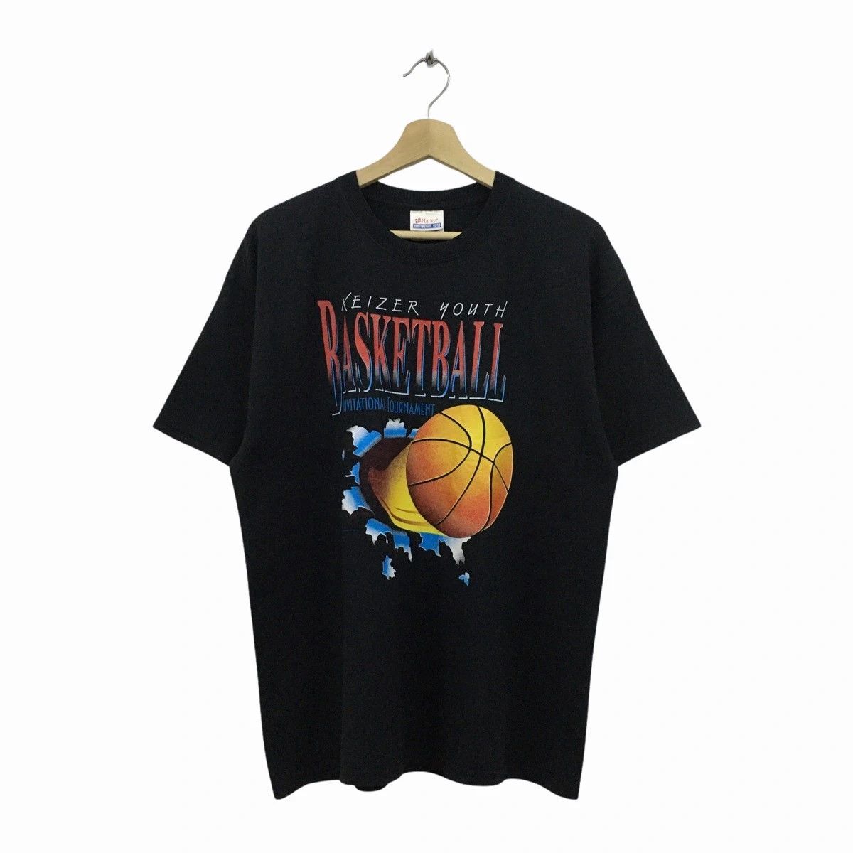 NBA × Vintage Vintage 94 KEIZER YOUTH BASKETBALL Invitational Tournament Size US L / EU 52-54 / 3 - 1 Thumbnail