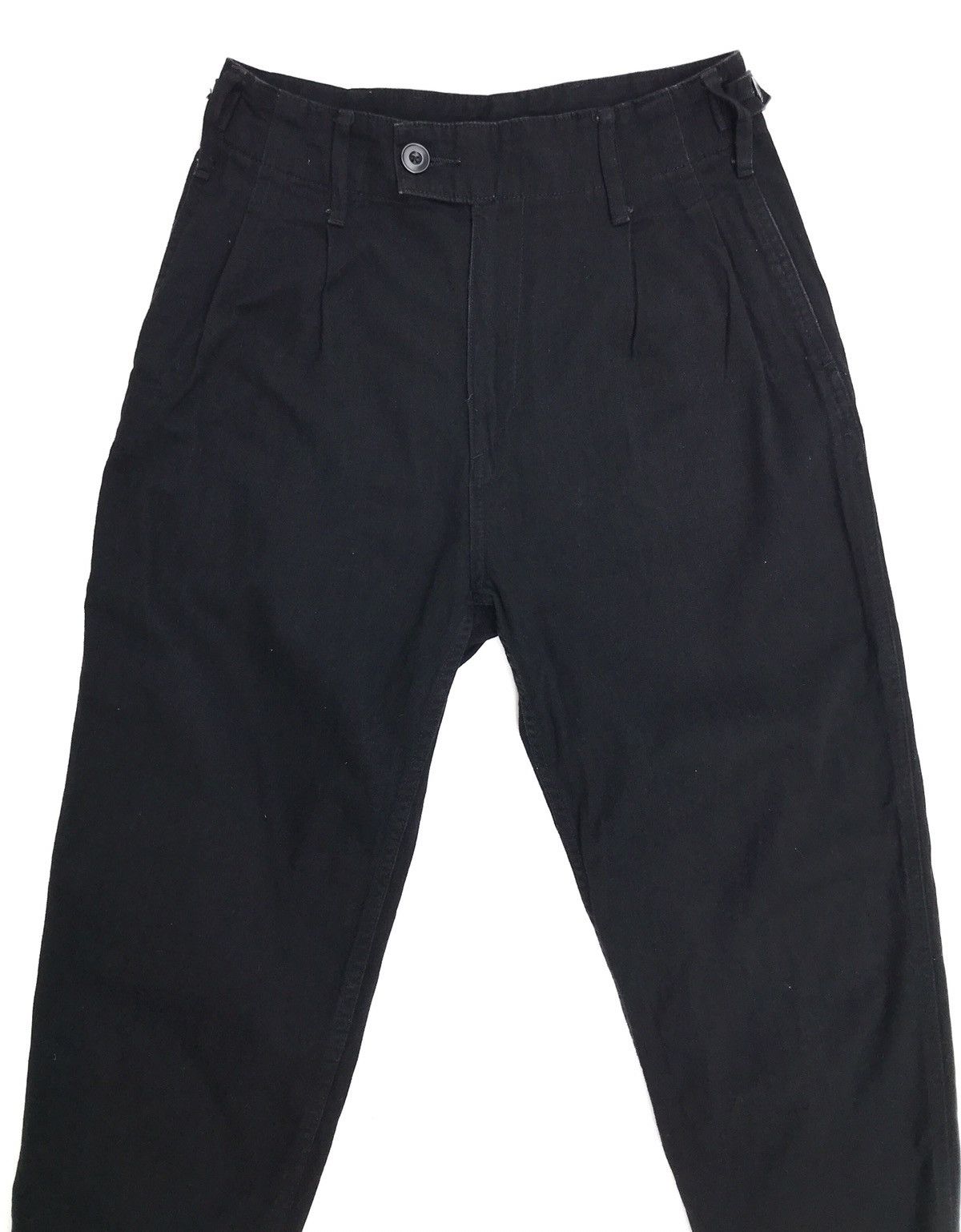 Lemaire × Uniqlo Uniqlo X Lemaire Baggy High Waist Trousers Cropped Pants Size US 26 / EU 42 - 3 Thumbnail