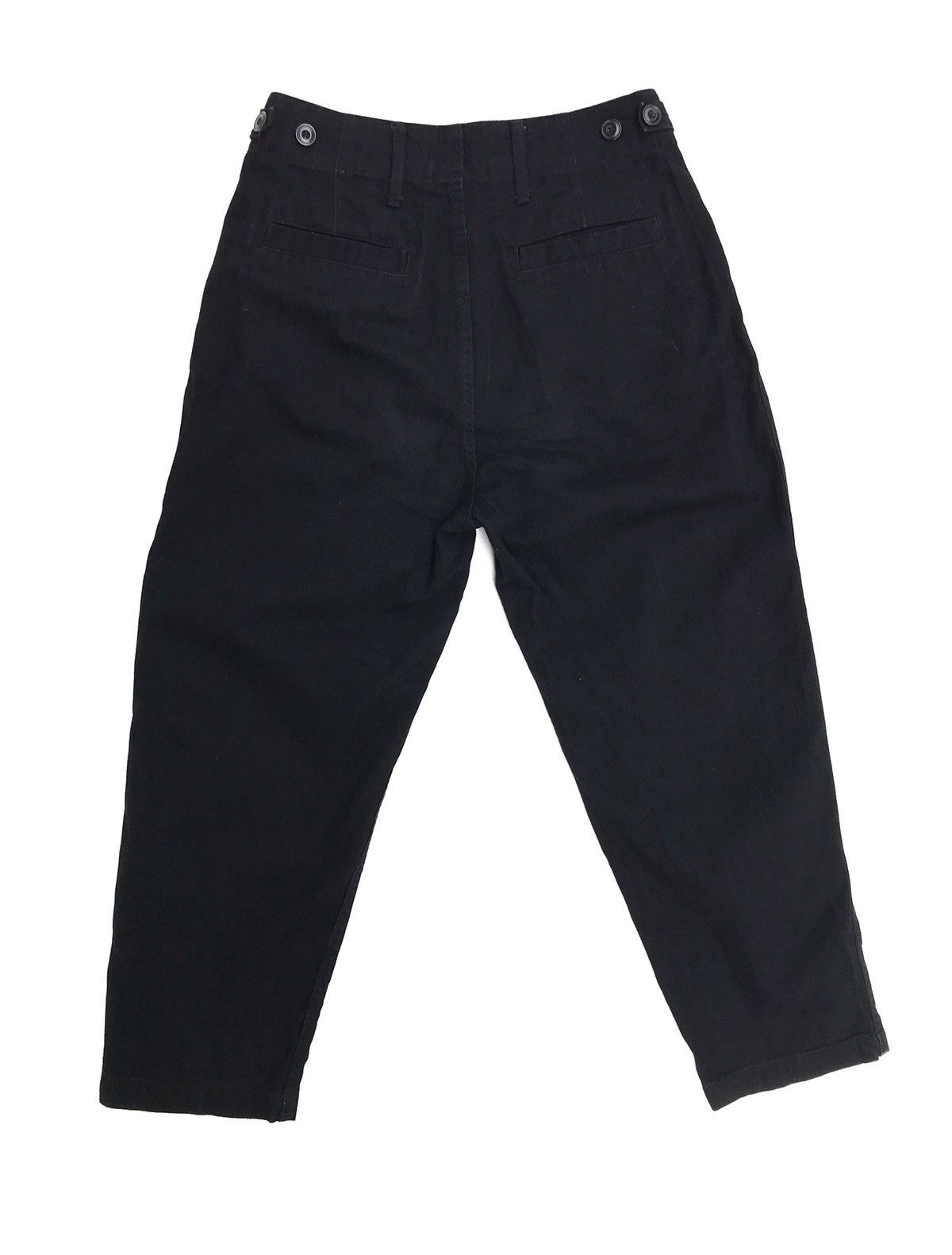 Lemaire × Uniqlo Uniqlo X Lemaire Baggy High Waist Trousers Cropped Pants Size US 26 / EU 42 - 2 Thumbnail