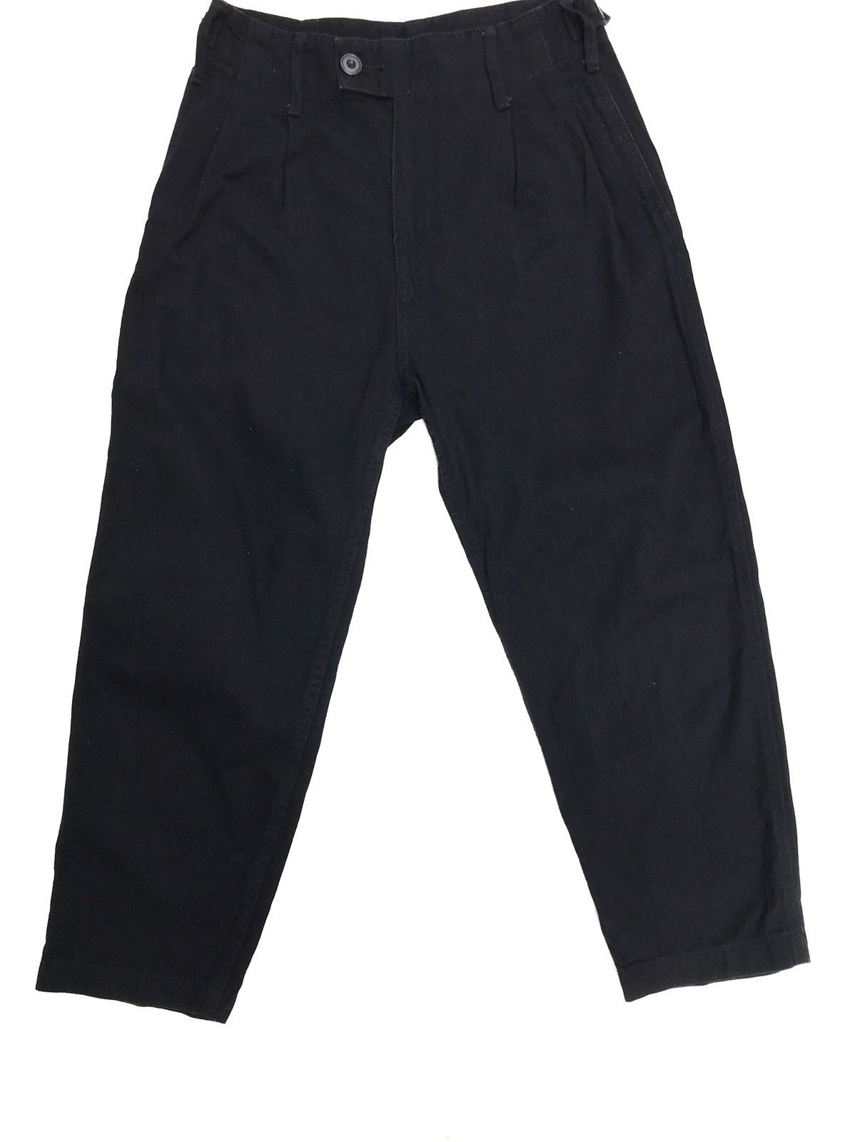 Lemaire × Uniqlo Uniqlo X Lemaire Baggy High Waist Trousers Cropped Pants Size US 26 / EU 42 - 6 Thumbnail