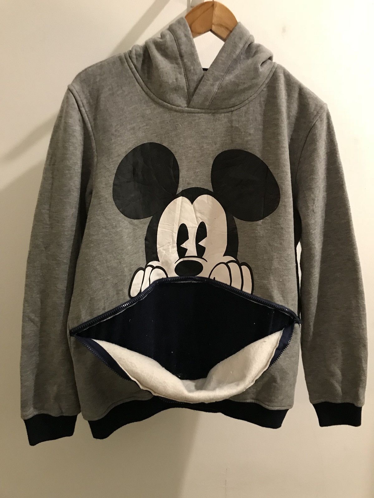 Mickey Mouse Mickey Mouse Hoodie Sweatshirt Front Zipper Big Logo Size US M / EU 48-50 / 2 - 5 Thumbnail