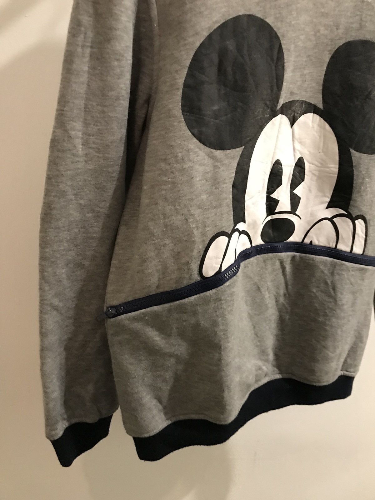 Mickey Mouse Mickey Mouse Hoodie Sweatshirt Front Zipper Big Logo Size US M / EU 48-50 / 2 - 4 Thumbnail