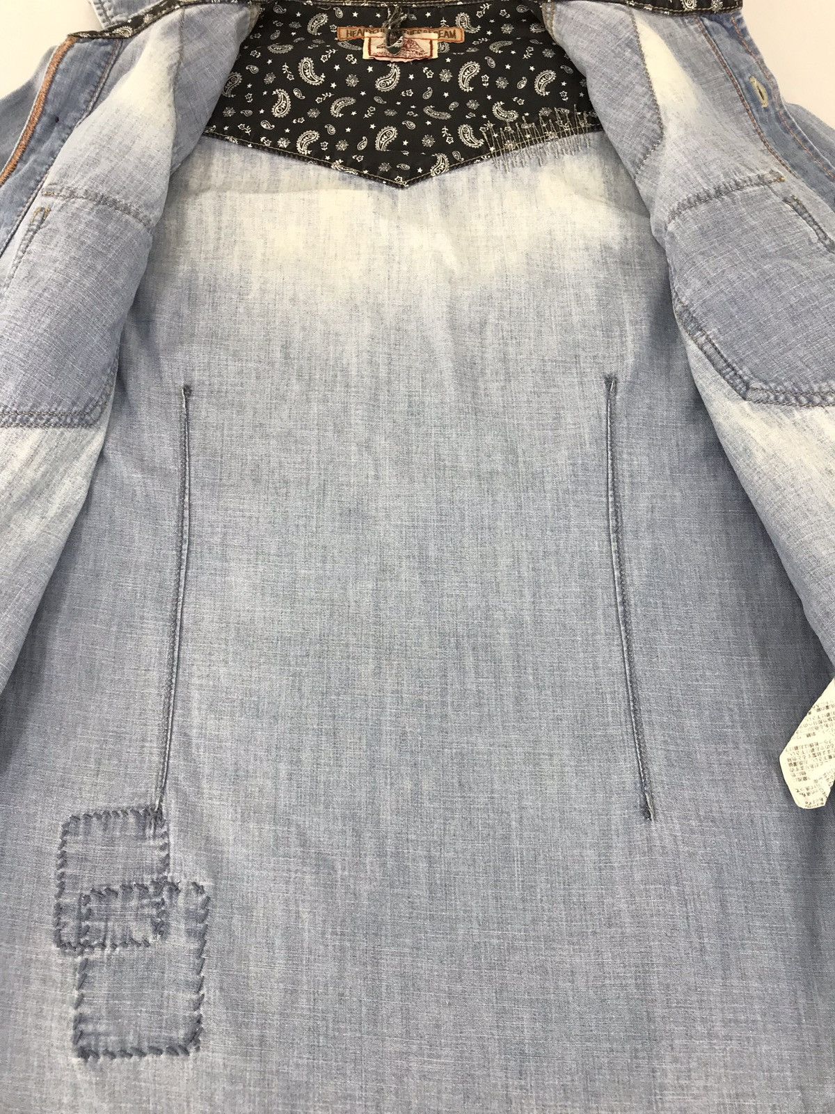 Vintage Vintage Kriff Mayer Distressed Snap Button Western Design Size US M / EU 48-50 / 2 - 8 Thumbnail