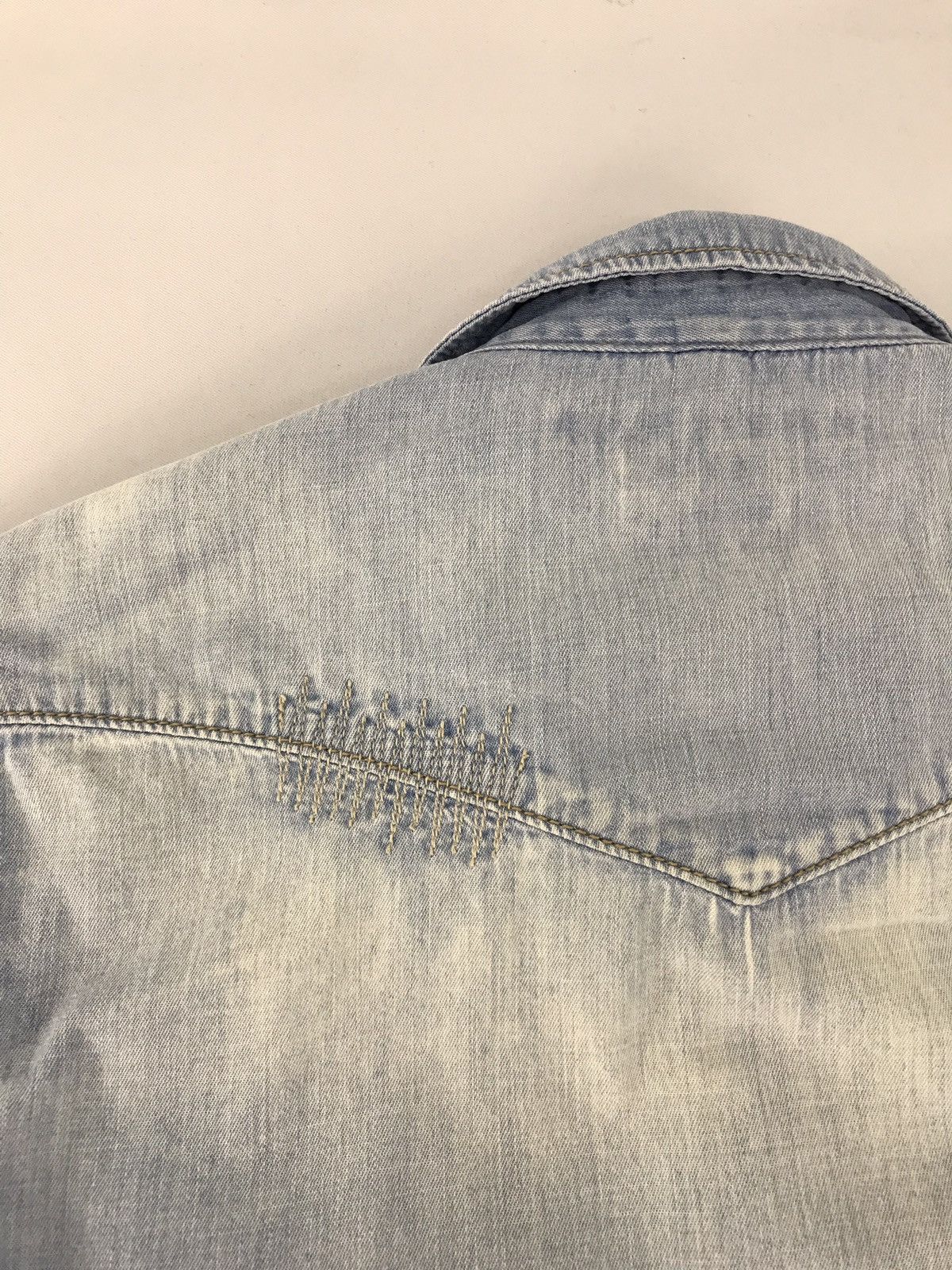 Vintage Vintage Kriff Mayer Distressed Snap Button Western Design Size US M / EU 48-50 / 2 - 14 Thumbnail