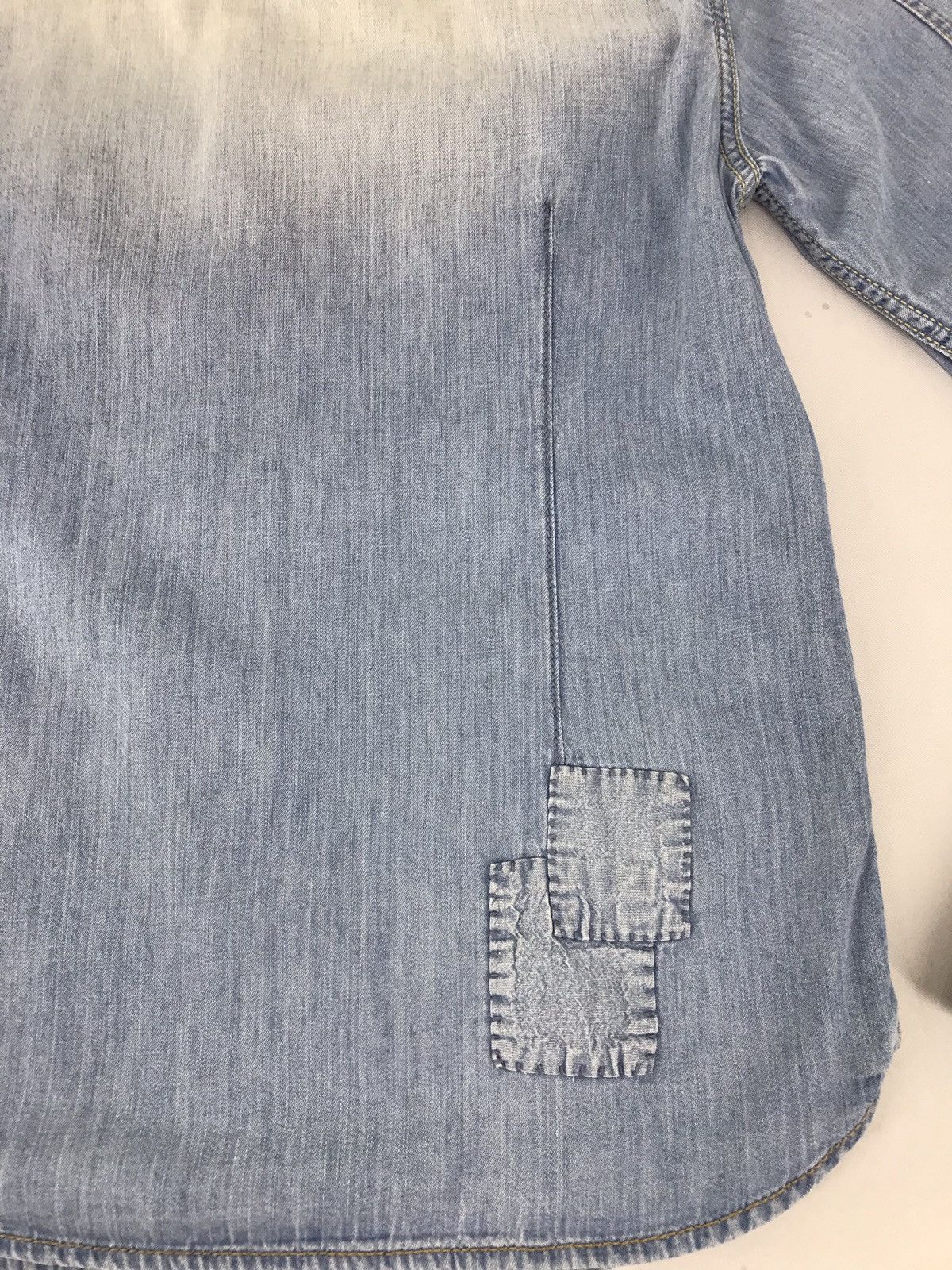 Vintage Vintage Kriff Mayer Distressed Snap Button Western Design Size US M / EU 48-50 / 2 - 13 Thumbnail