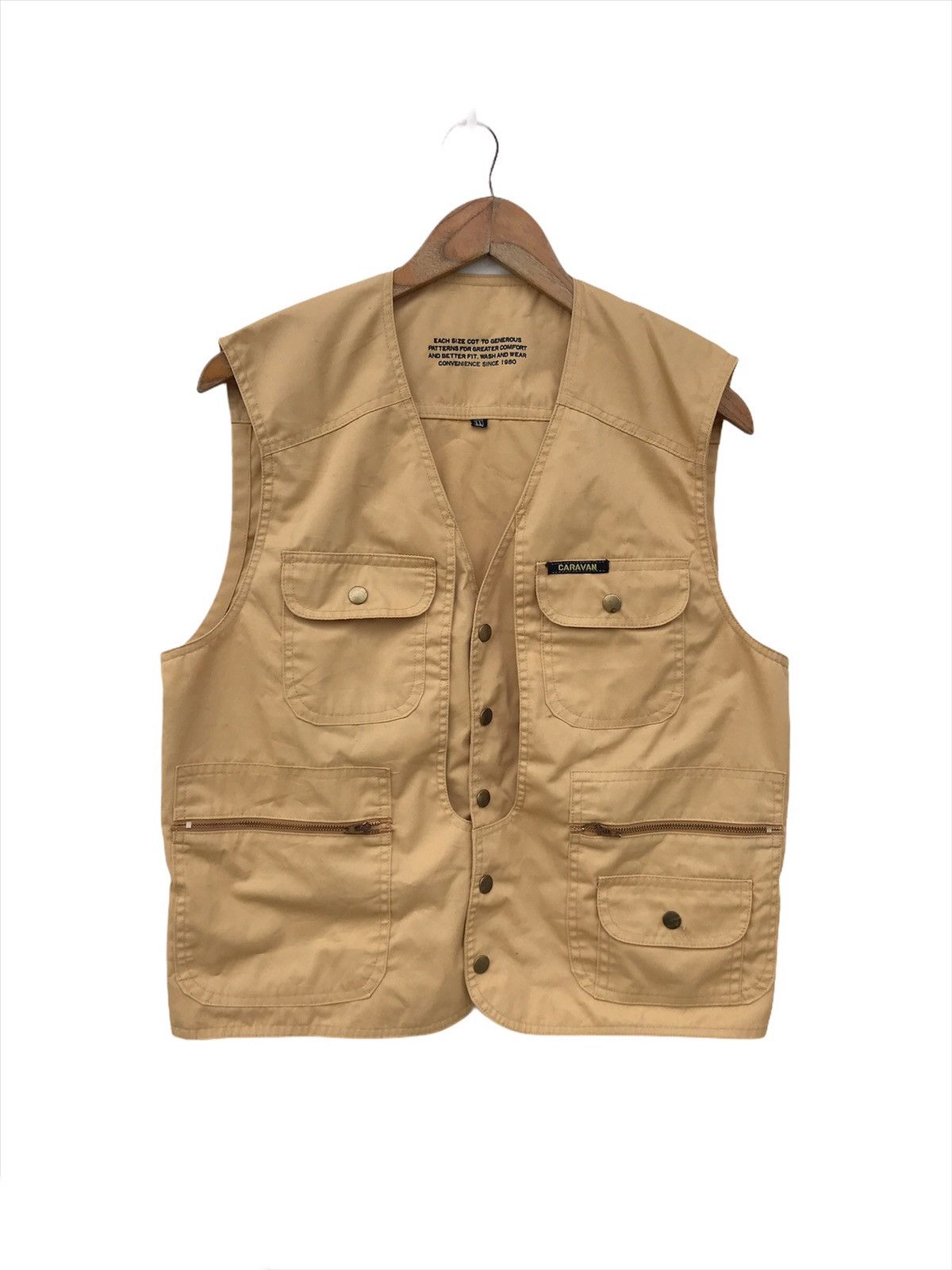 Japanese Brand Caravan Multipocket Vest Tactical Parachute