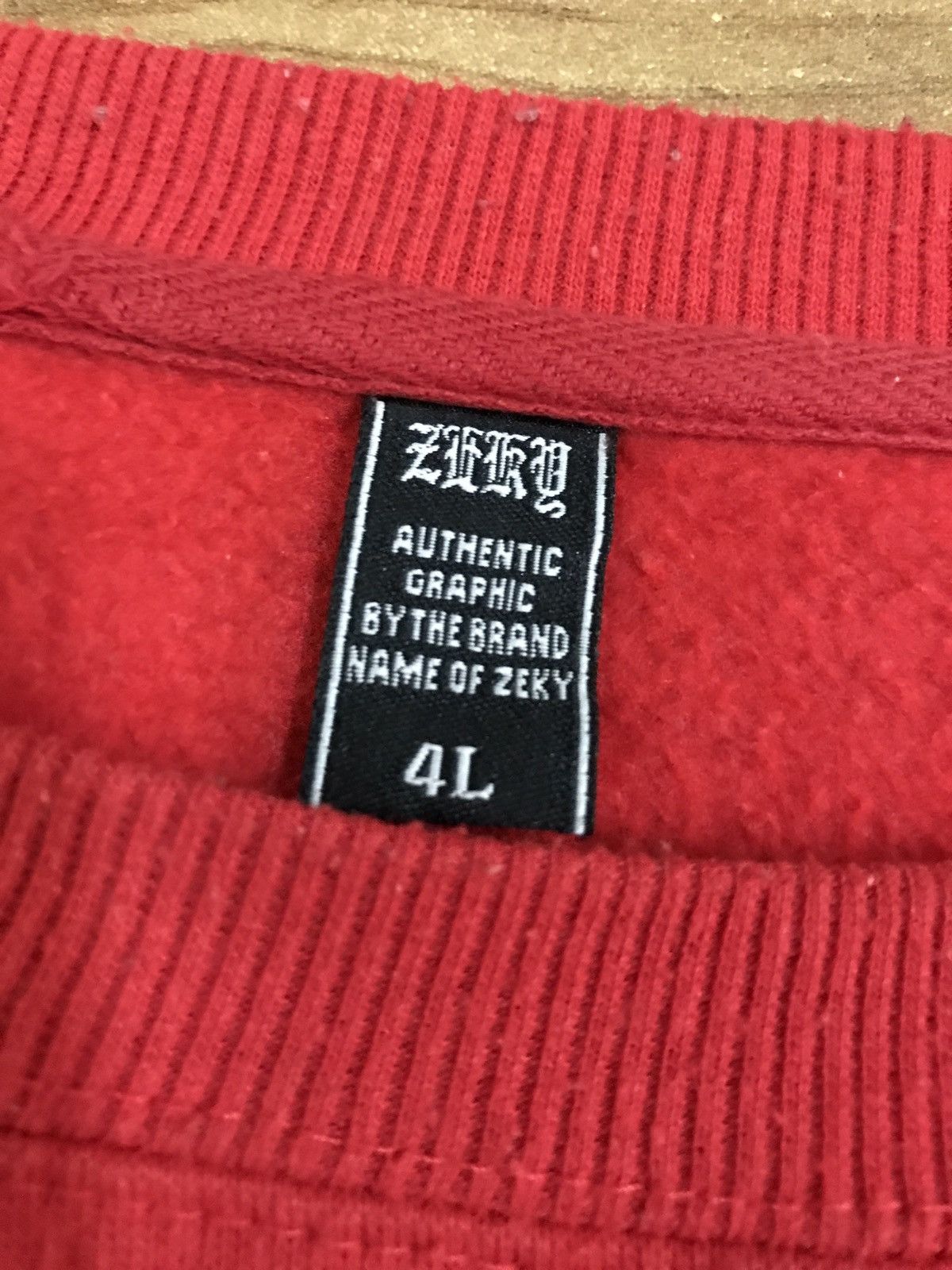 Japanese Brand Vintage Japan Zeky Authentic Graphic By The Brand Sweater Size US M / EU 48-50 / 2 - 6 Thumbnail