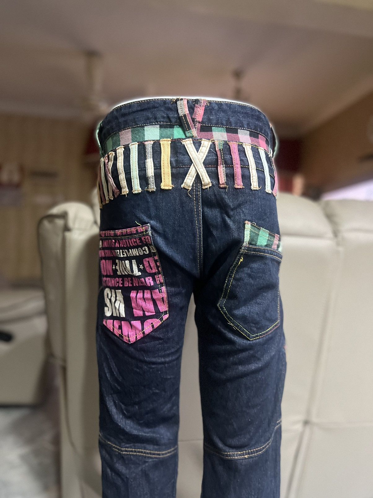 Japanese Brand × Vintage Limited Design 🔥 Sorridere Punky Spirit Jeans Size US 30 / EU 46 - 3 Thumbnail