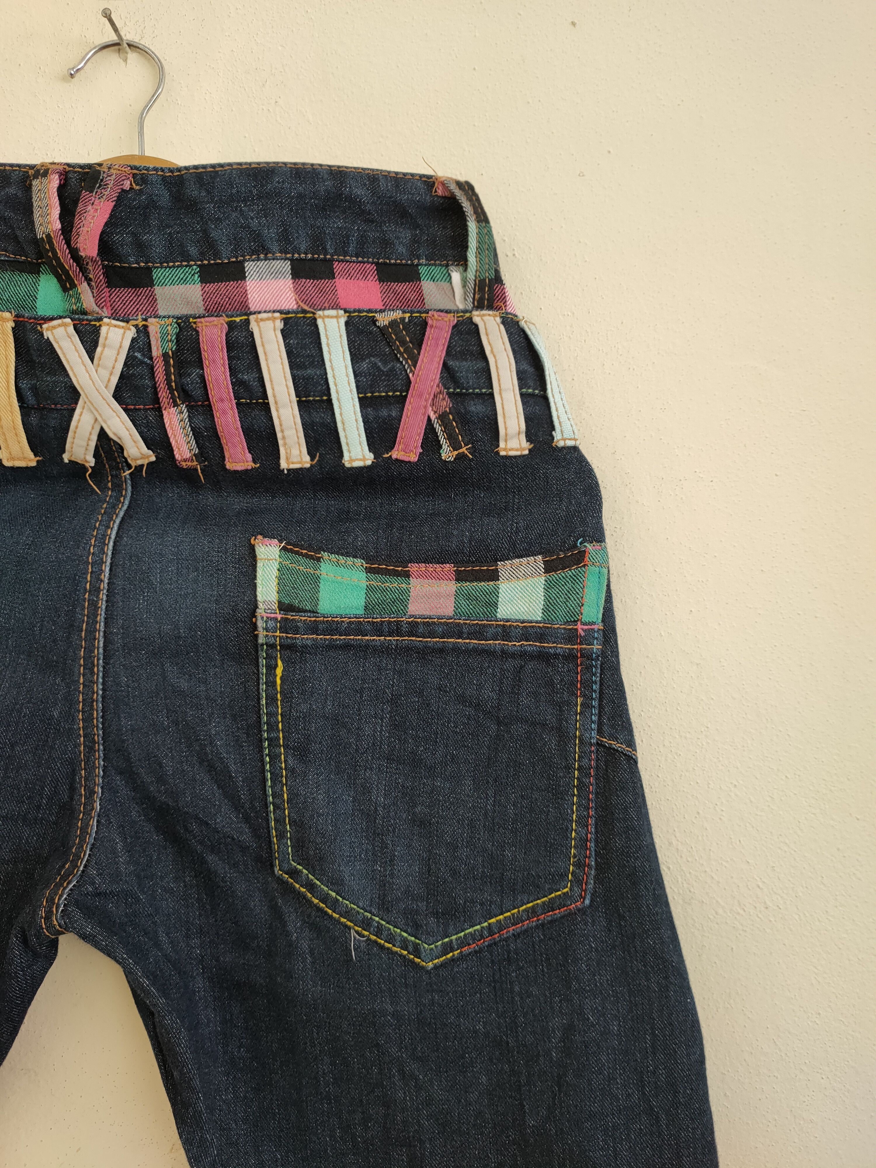 Japanese Brand × Vintage Limited Design 🔥 Sorridere Punky Spirit Jeans Size US 30 / EU 46 - 12 Thumbnail