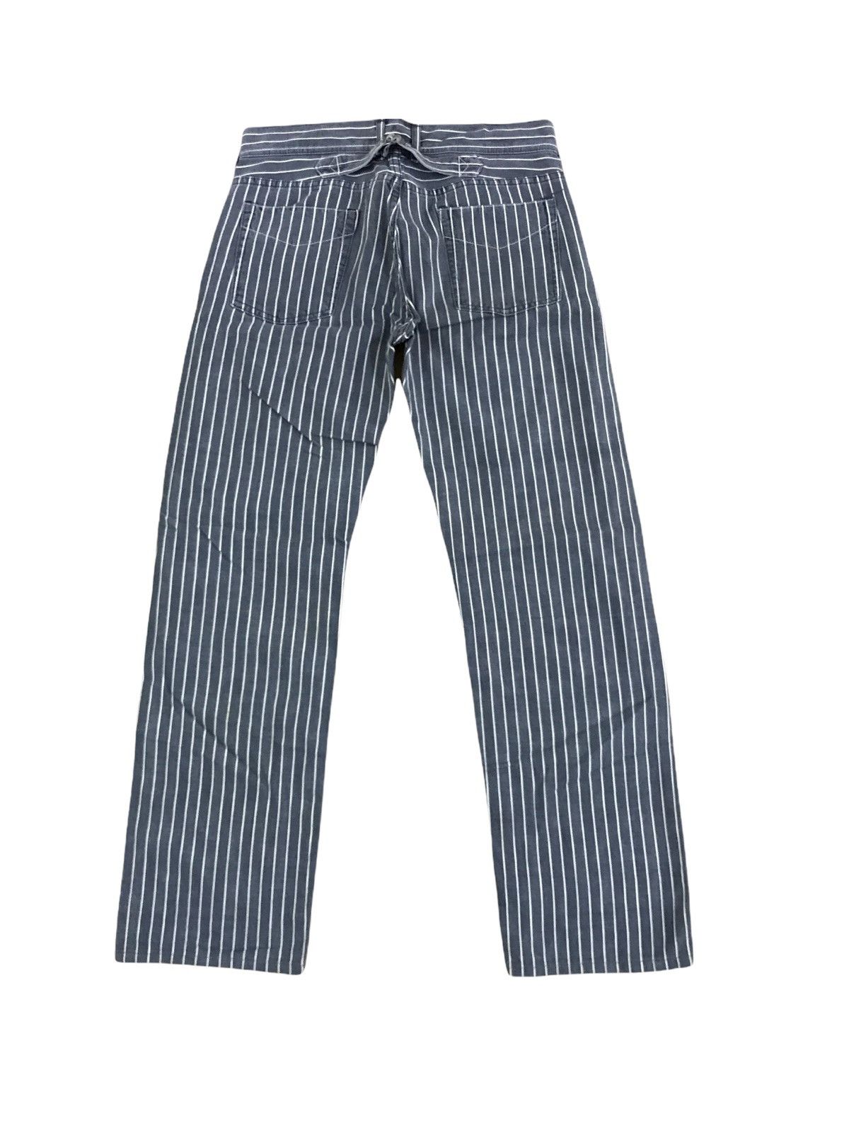 Japanese Brand Domingo Japan Stripes Wabash Workers Kapital Style pants Size US 29 - 2 Thumbnail