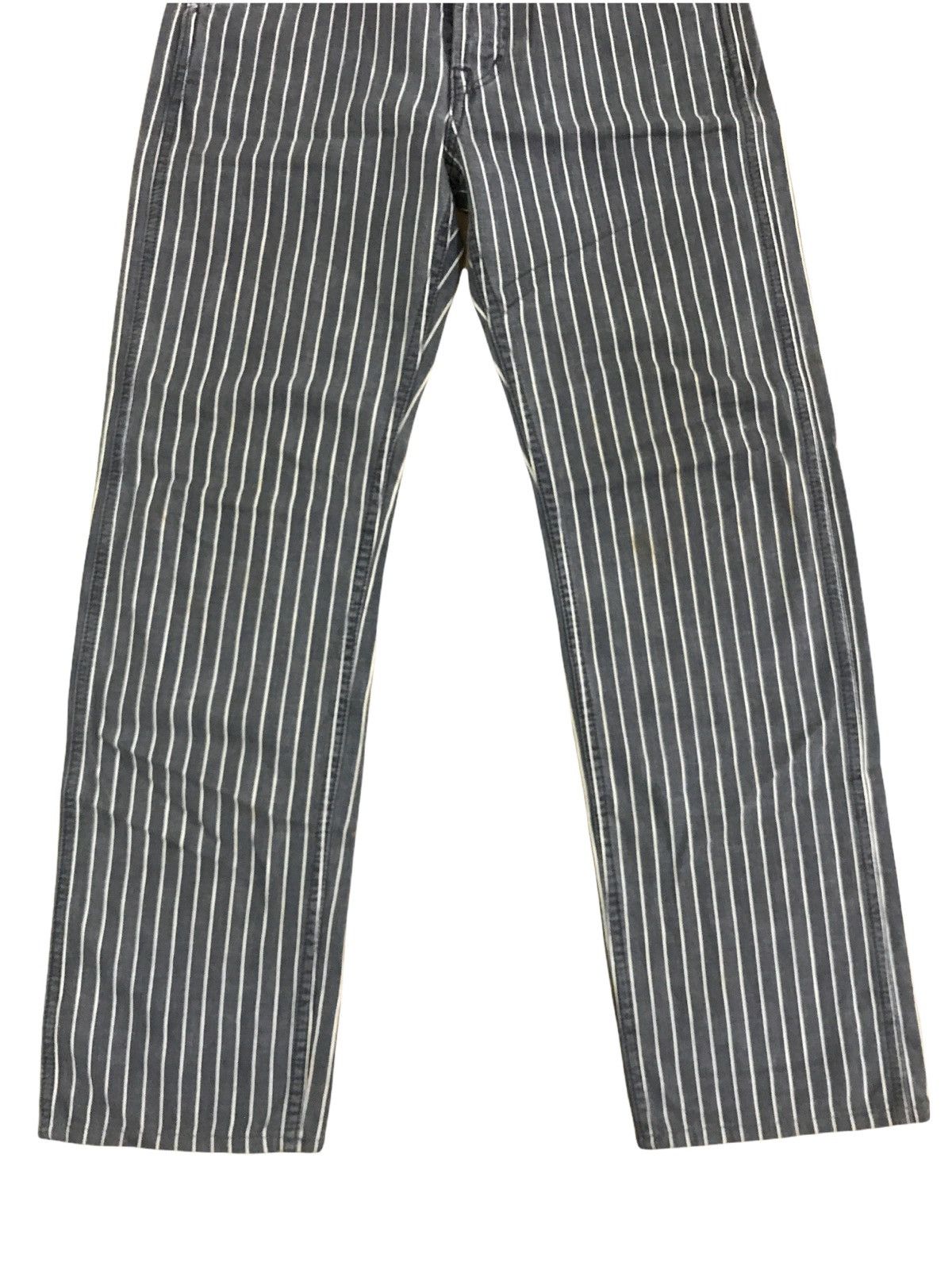 Japanese Brand Domingo Japan Stripes Wabash Workers Kapital Style pants Size US 29 - 7 Thumbnail