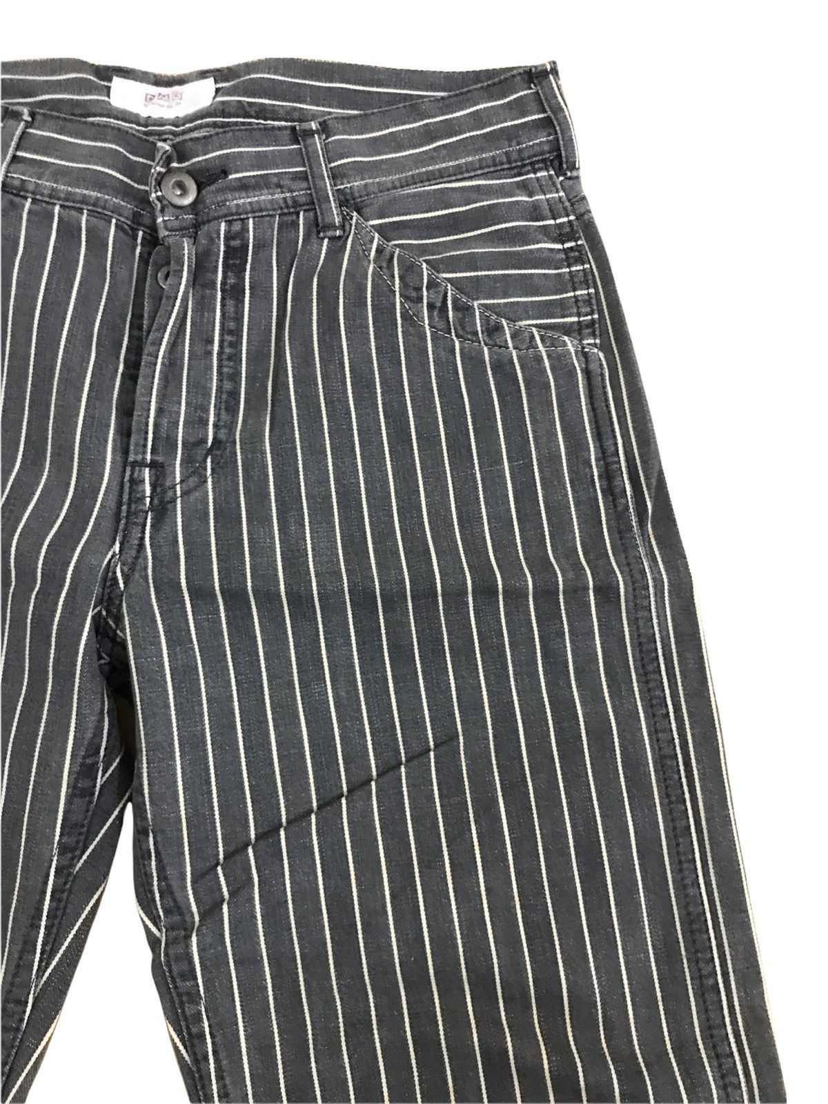 Japanese Brand Domingo Japan Stripes Wabash Workers Kapital Style pants Size US 29 - 5 Thumbnail