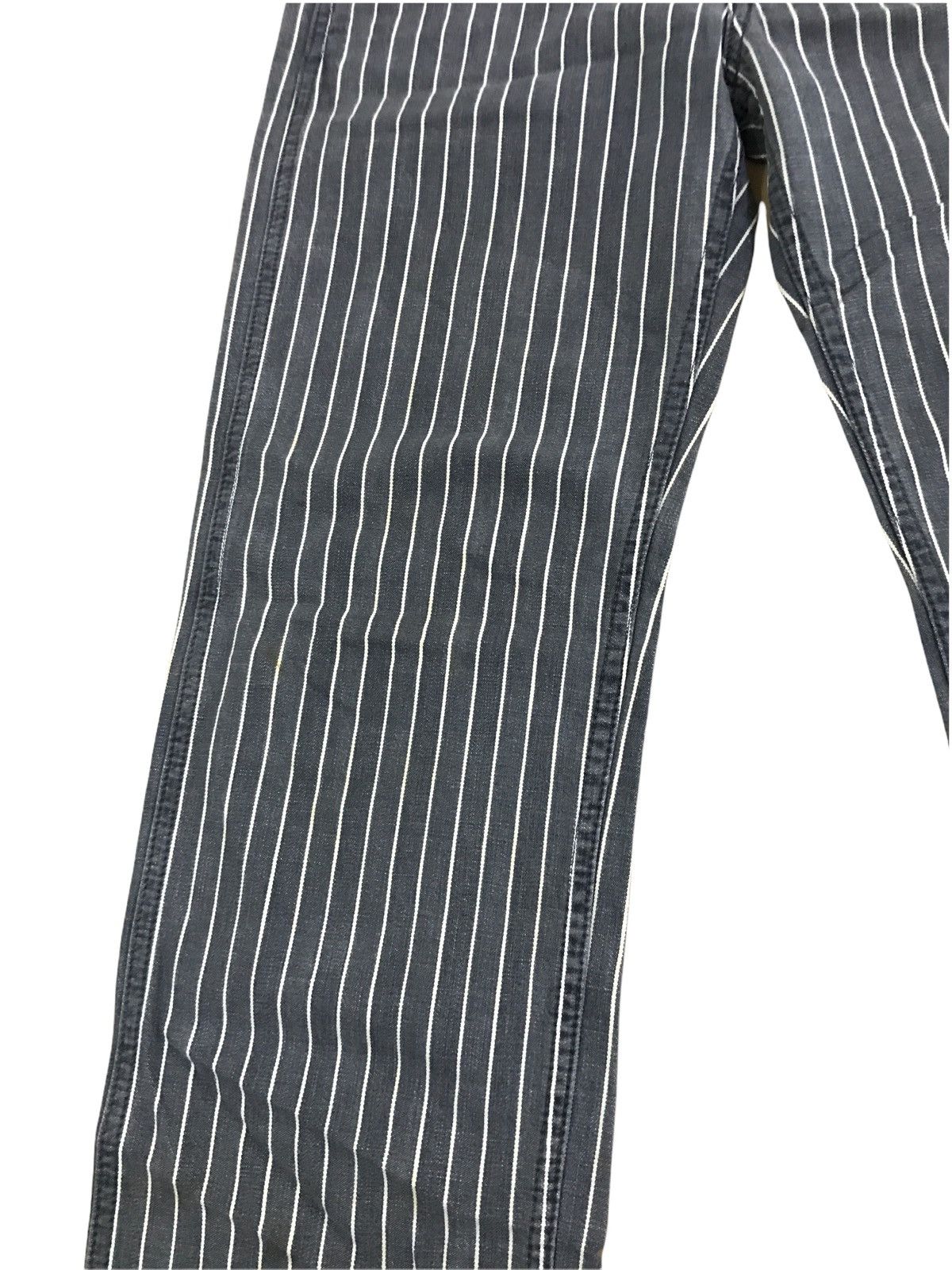 Japanese Brand Domingo Japan Stripes Wabash Workers Kapital Style pants Size US 29 - 8 Thumbnail