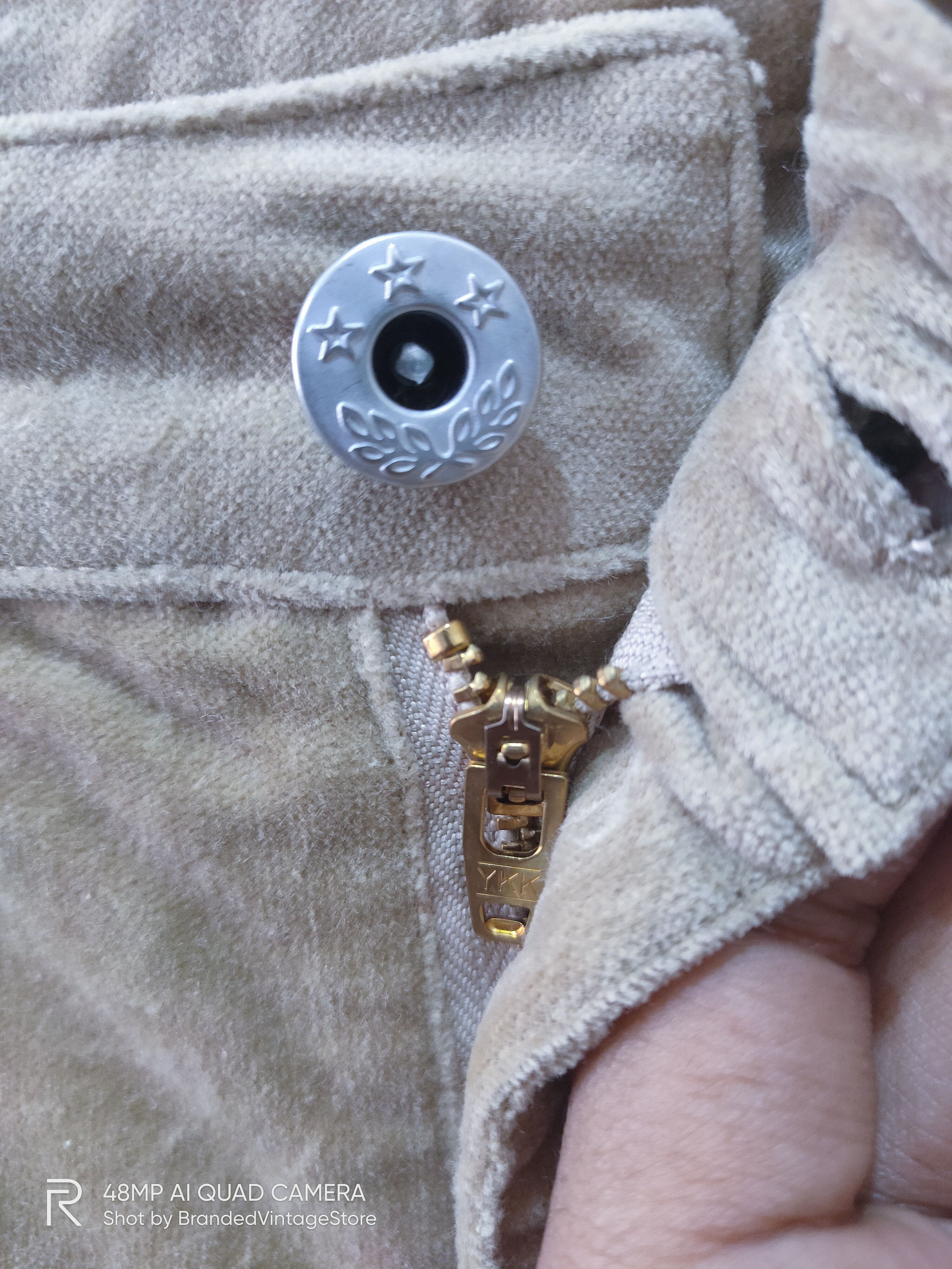 S/STERE × Velvet MY SISTER Women Embroidery Velvet Flare Trouser Denim Pants Size 28" / US 6 / IT 42 - 17 Thumbnail