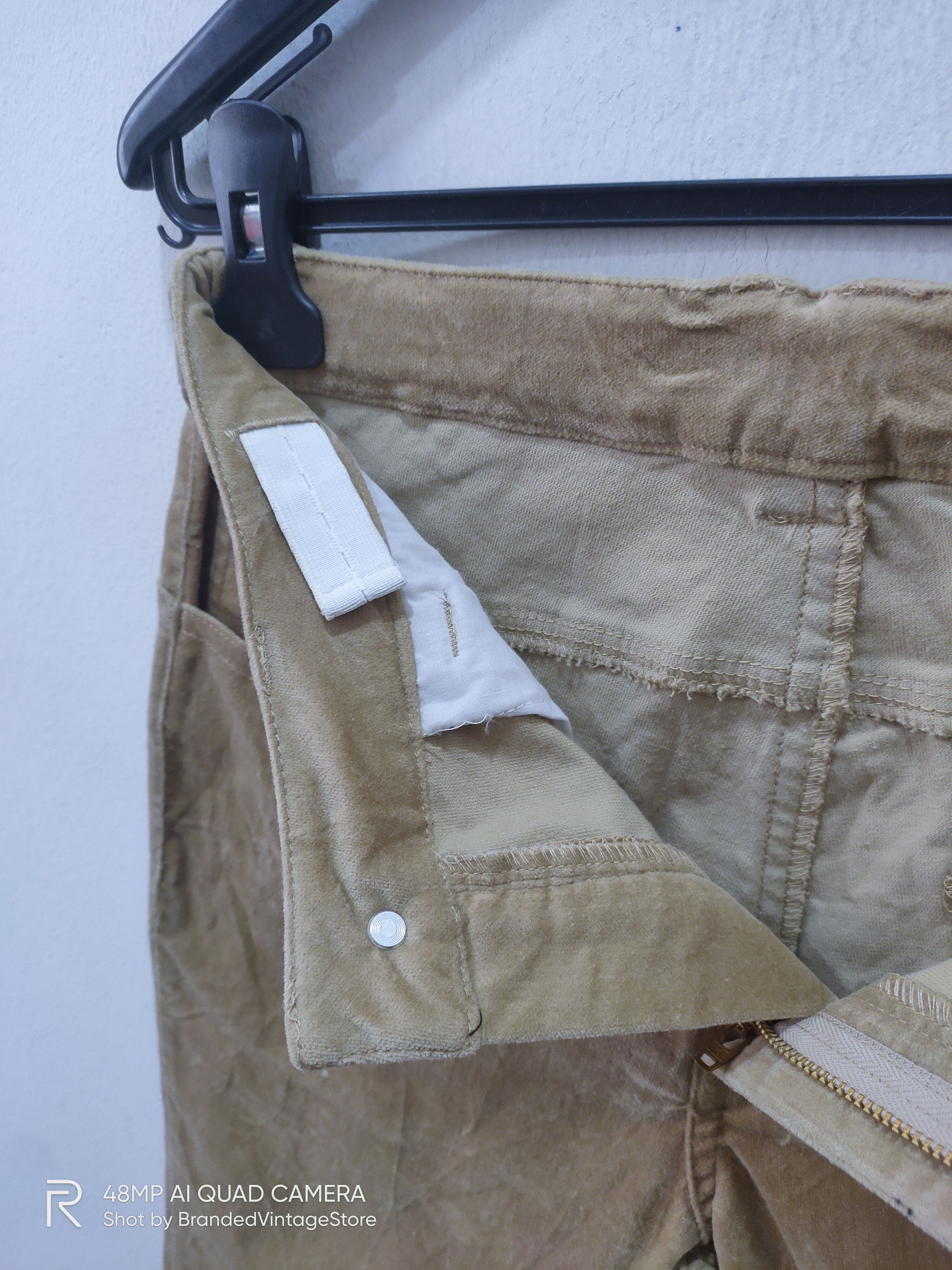 S/STERE × Velvet MY SISTER Women Embroidery Velvet Flare Trouser Denim Pants Size 28" / US 6 / IT 42 - 18 Thumbnail