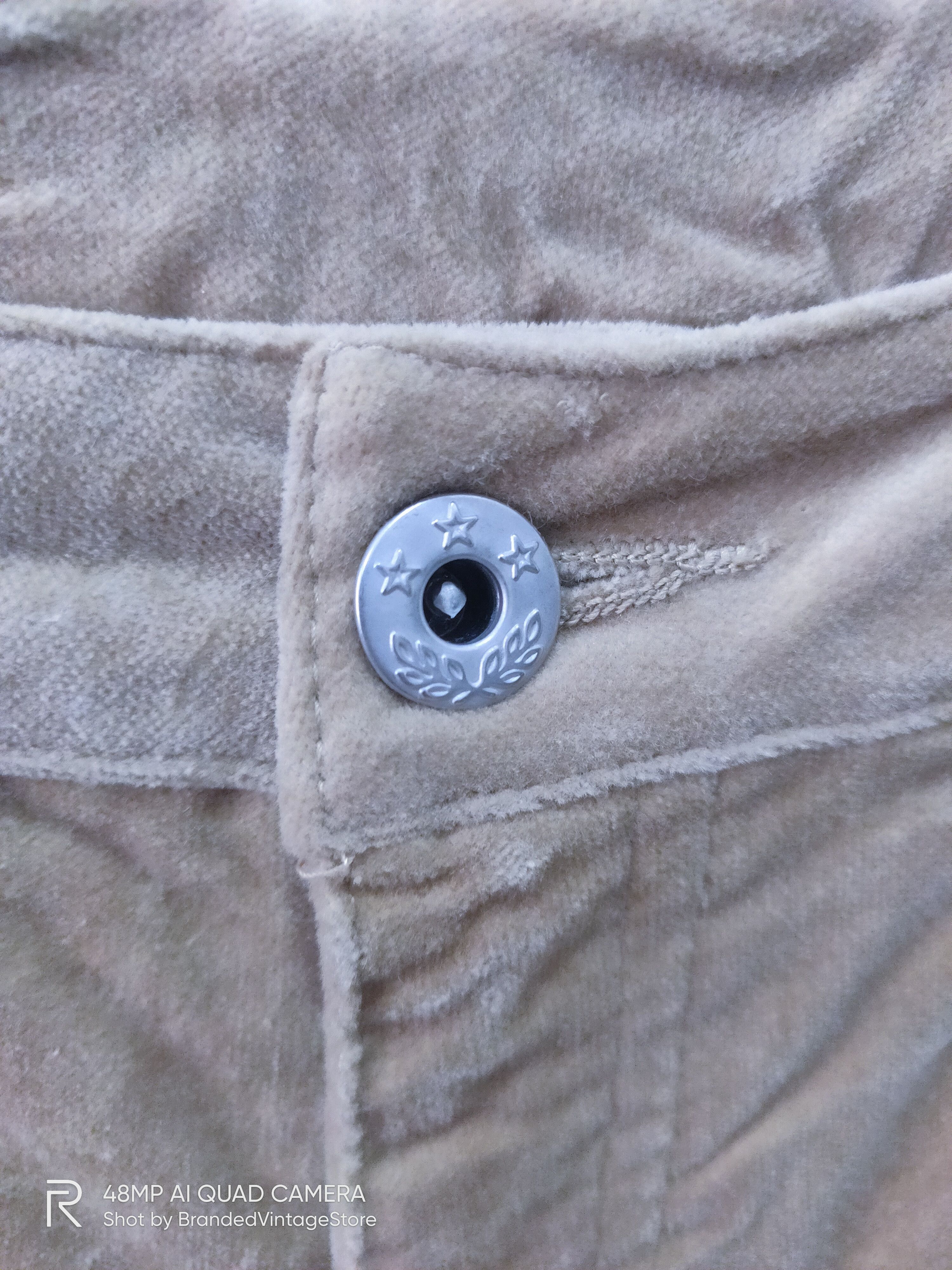 S/STERE × Velvet MY SISTER Women Embroidery Velvet Flare Trouser Denim Pants Size 28" / US 6 / IT 42 - 11 Thumbnail
