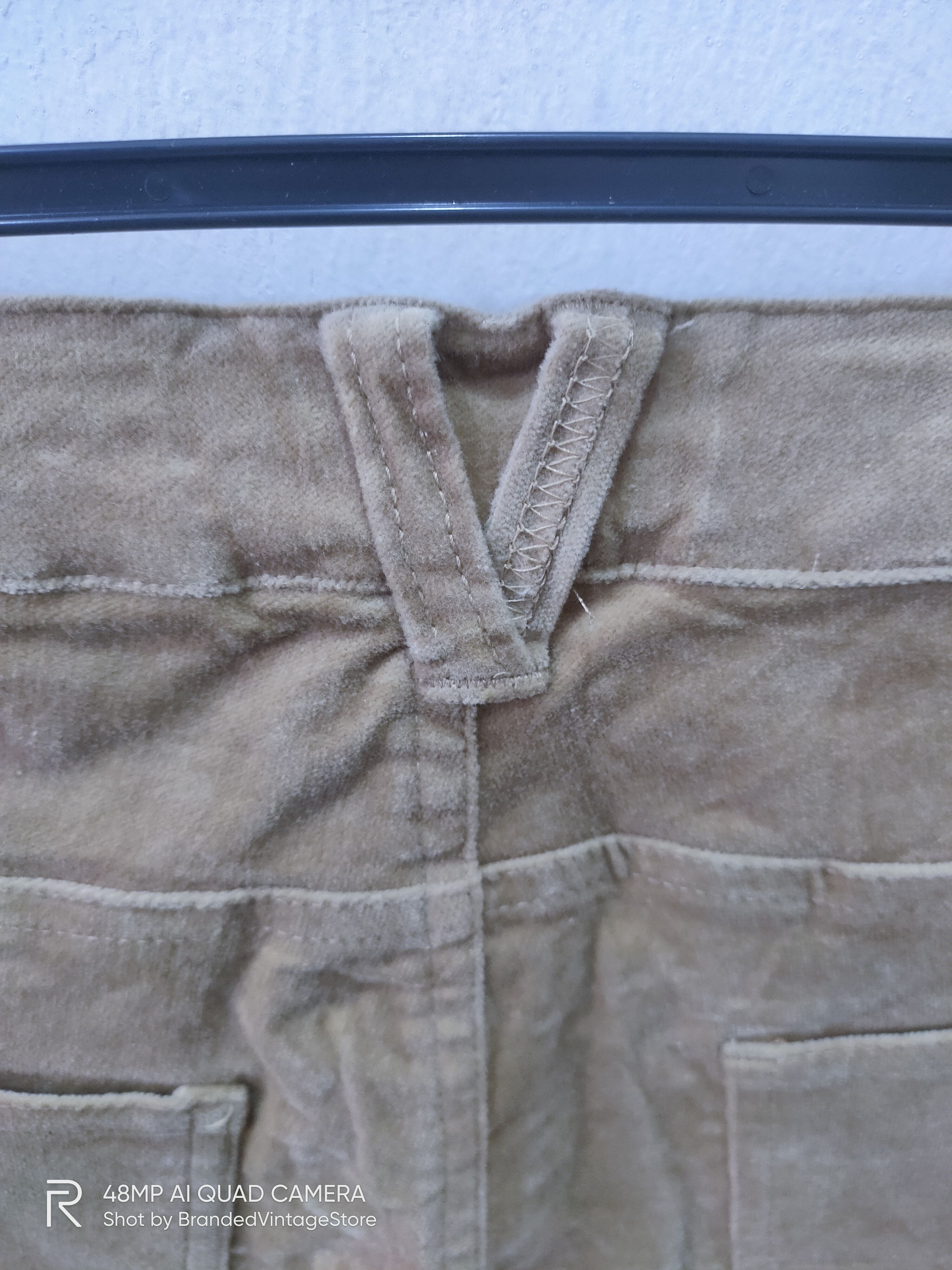 S/STERE × Velvet MY SISTER Women Embroidery Velvet Flare Trouser Denim Pants Size 28" / US 6 / IT 42 - 16 Thumbnail