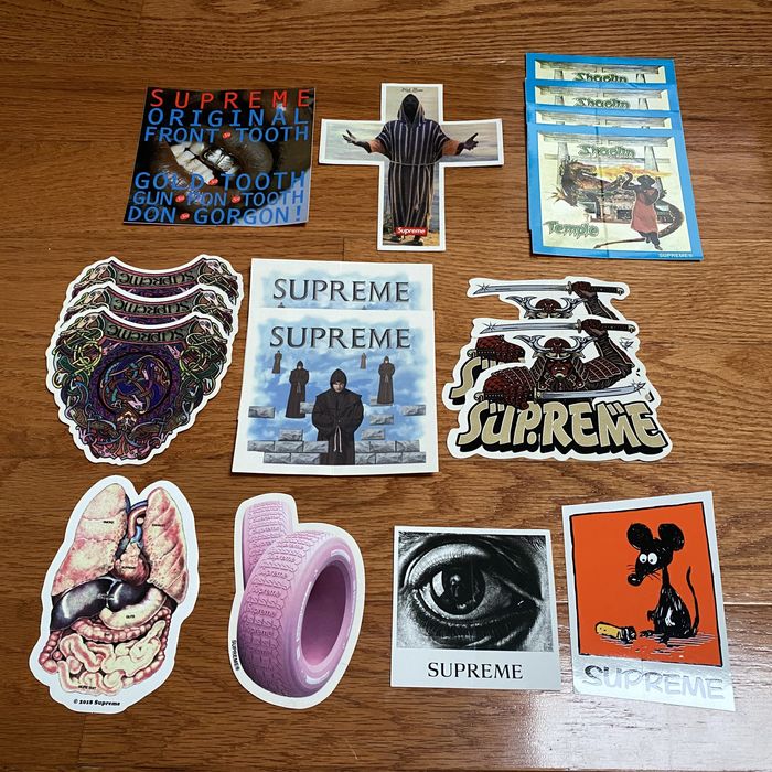 Supreme SUPREME STICKERS PACKS Grailed