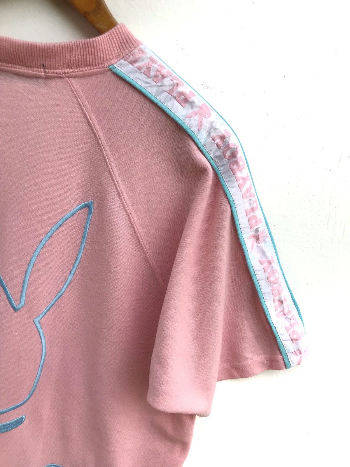 Playboy Vintage Playboy Big Logo SL Side Tape Sweatshirt Tee Size US L / EU 52-54 / 3 - 3 Thumbnail