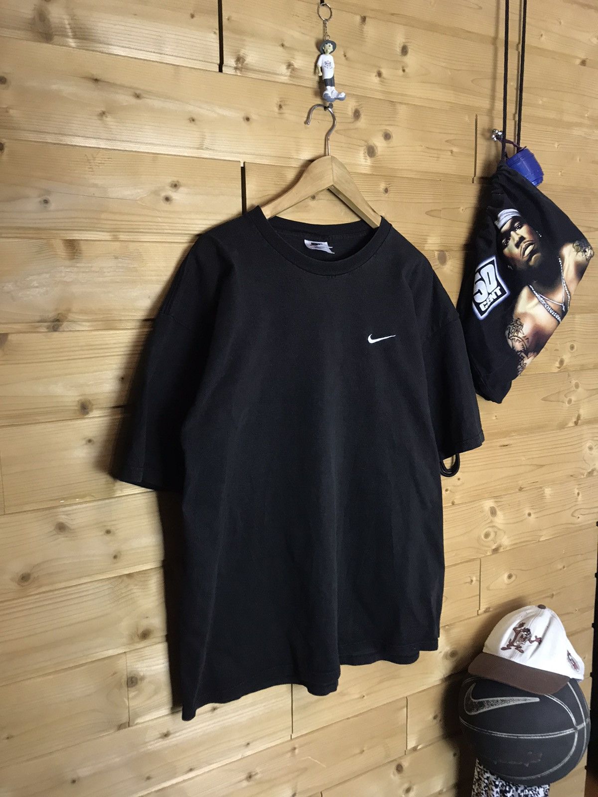 Nike Vintage 90s Nike small logo t-shirt Size US XL / EU 56 / 4 - 2 Thumbnail