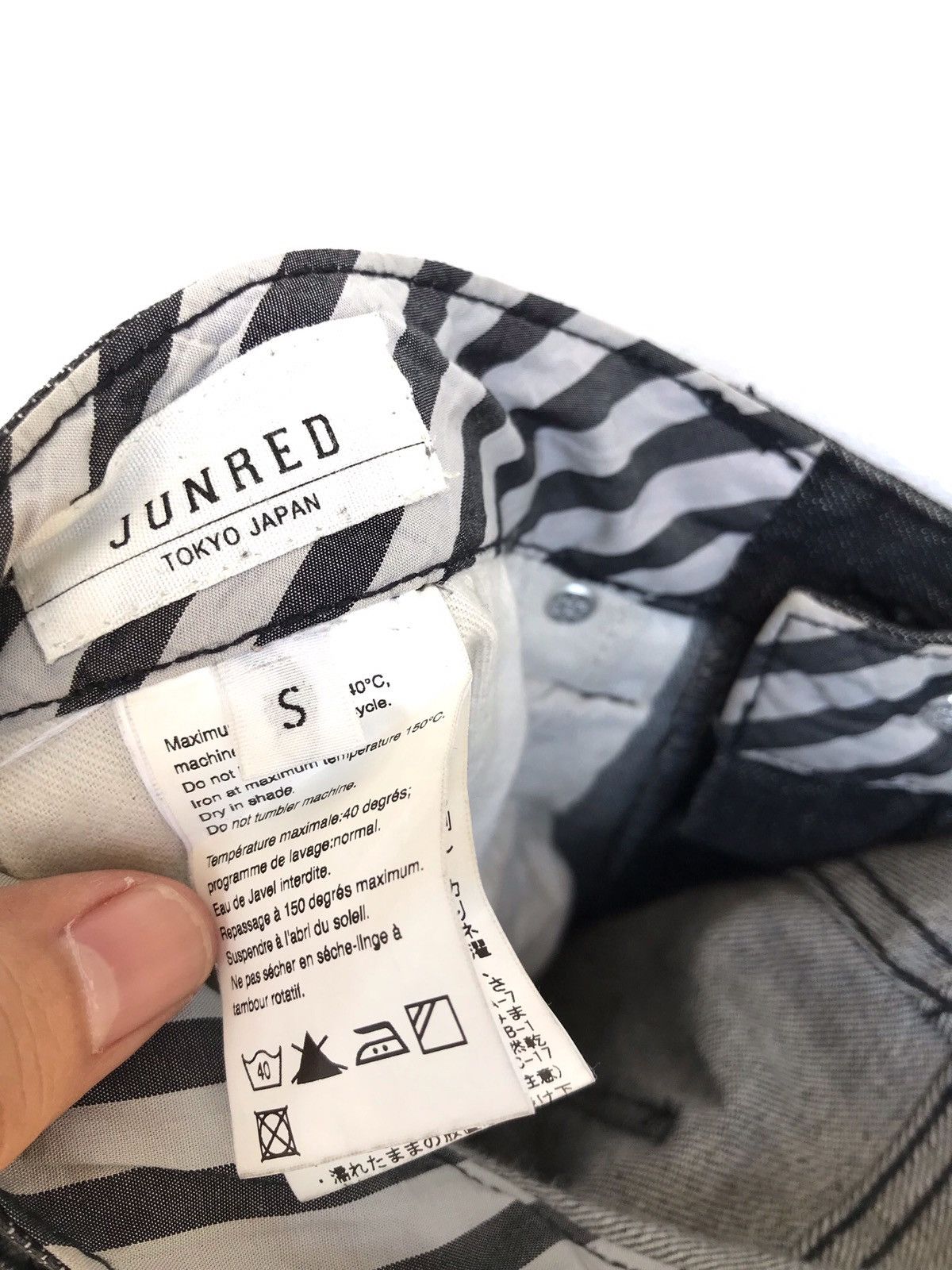 Japanese Brand Japanese Brand Junred Japan Skinny Jeans Size US 30 / EU 46 - 7 Thumbnail