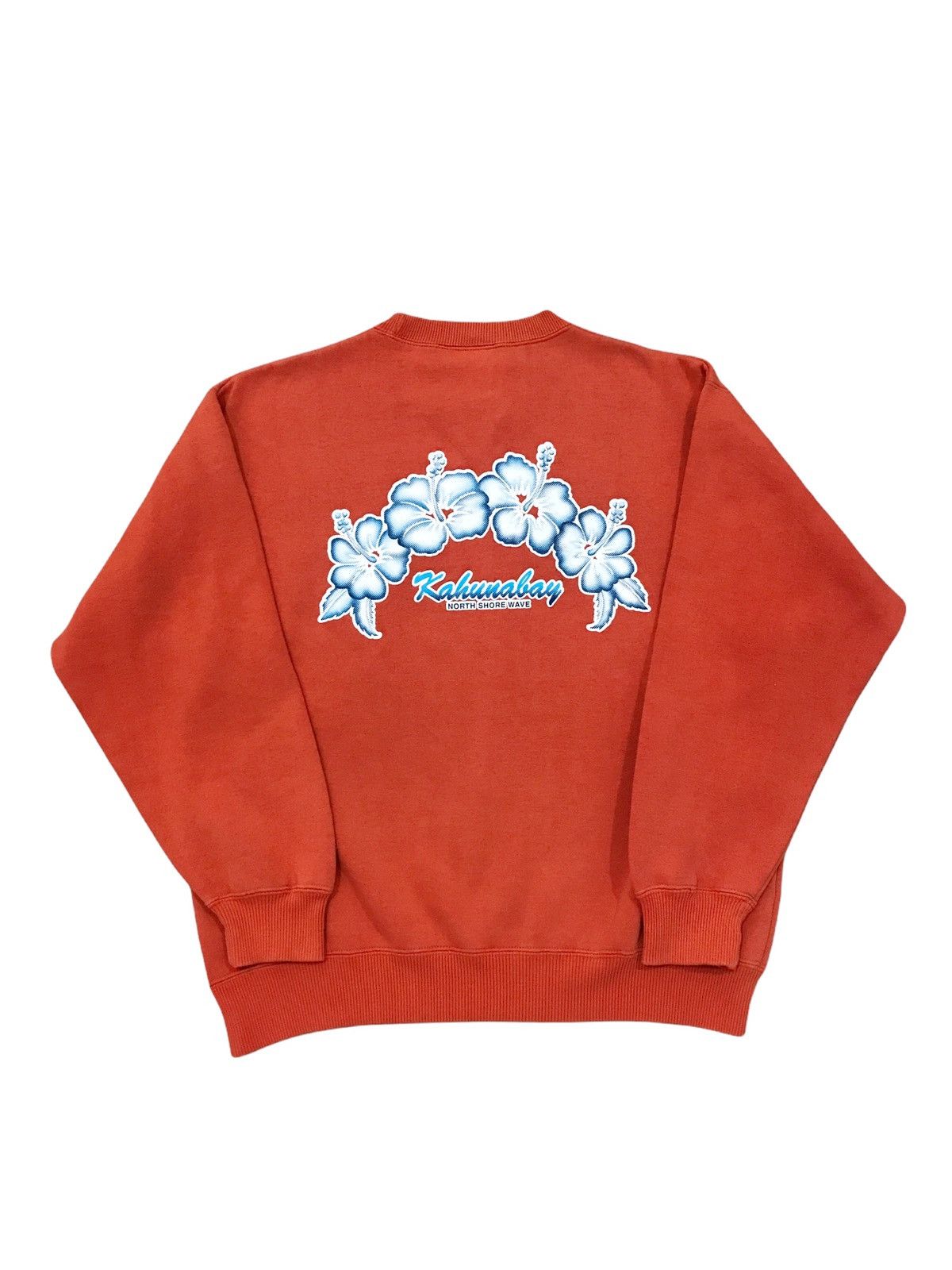 Other Vintage Kahunabay North Shore Wave Hawaii Surf Sweatshirt Size US M / EU 48-50 / 2 - 1 Thumbnail