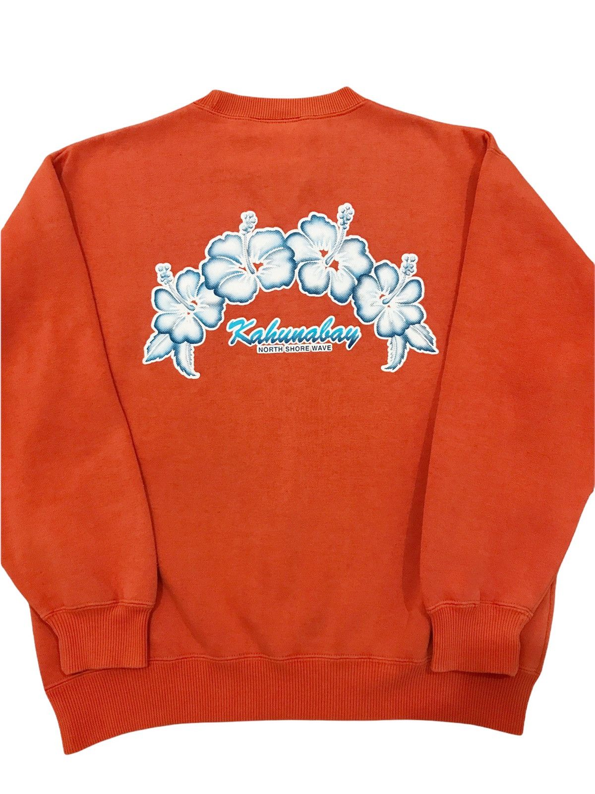 Other Vintage Kahunabay North Shore Wave Hawaii Surf Sweatshirt Size US M / EU 48-50 / 2 - 3 Thumbnail