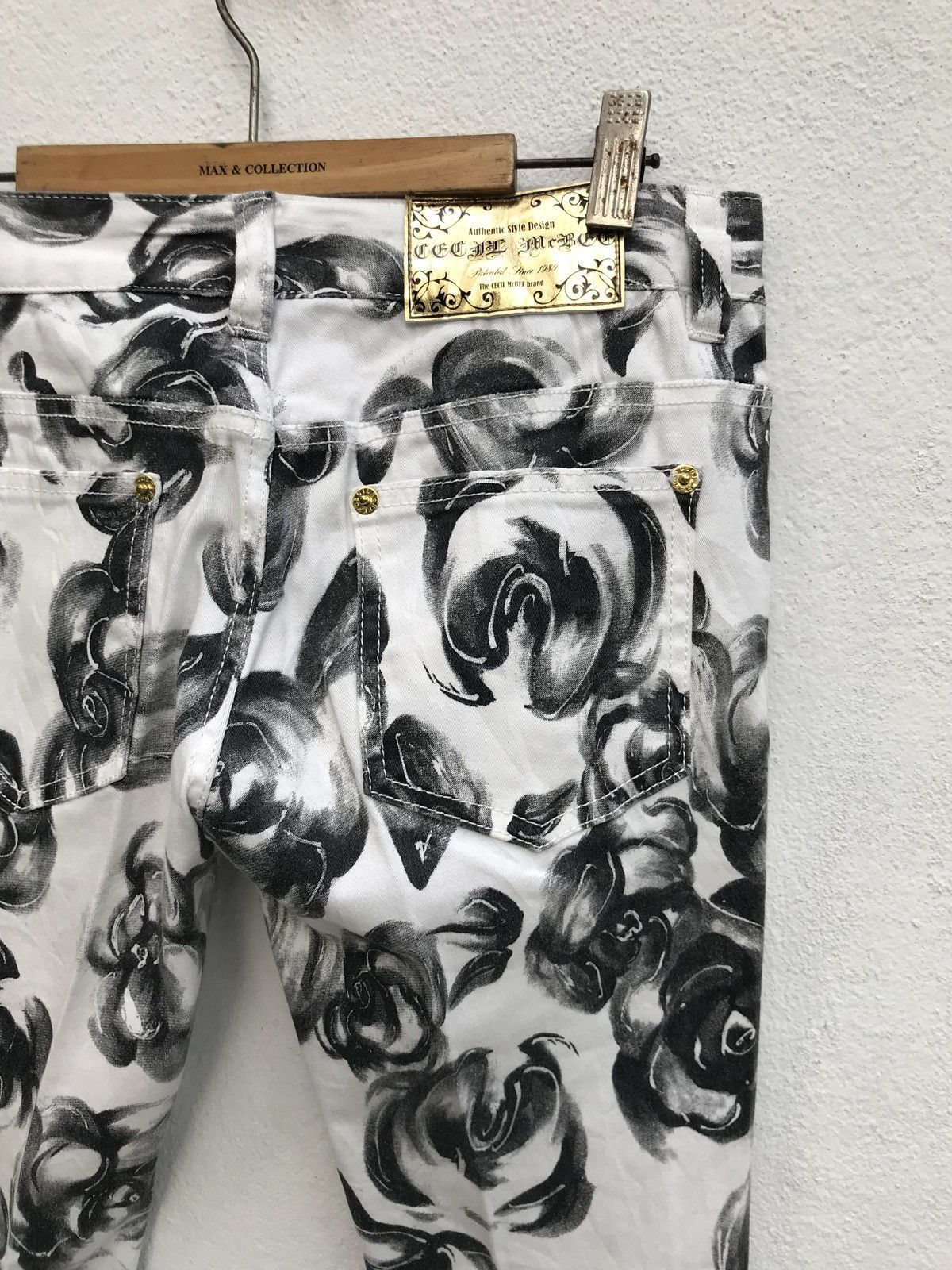 Designer × Japanese Brand Japanese Brand CECIL MCBEE Skinny Fit Fullprinted Size US 28 / EU 44 - 5 Thumbnail