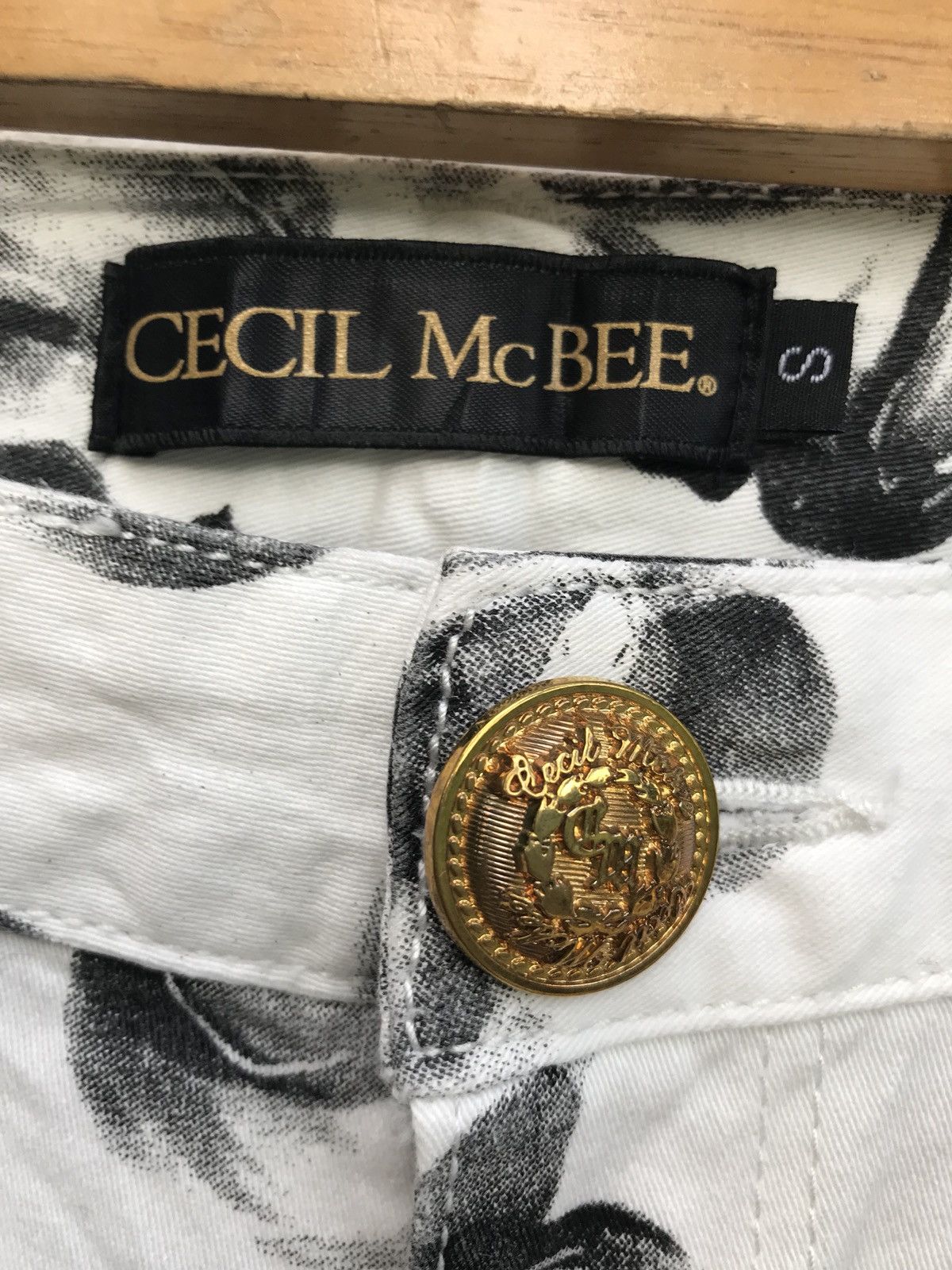 Designer × Japanese Brand Japanese Brand CECIL MCBEE Skinny Fit Fullprinted Size US 28 / EU 44 - 12 Thumbnail