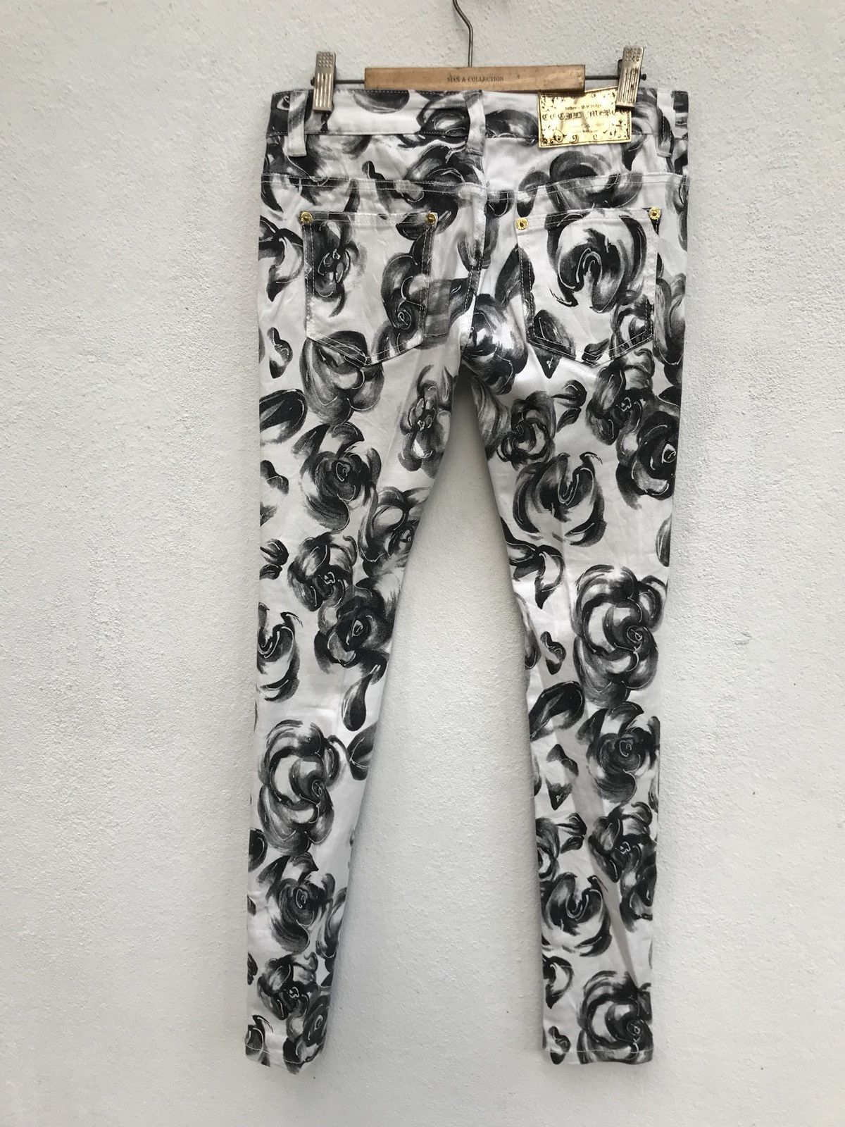 Designer × Japanese Brand Japanese Brand CECIL MCBEE Skinny Fit Fullprinted Size US 28 / EU 44 - 3 Thumbnail