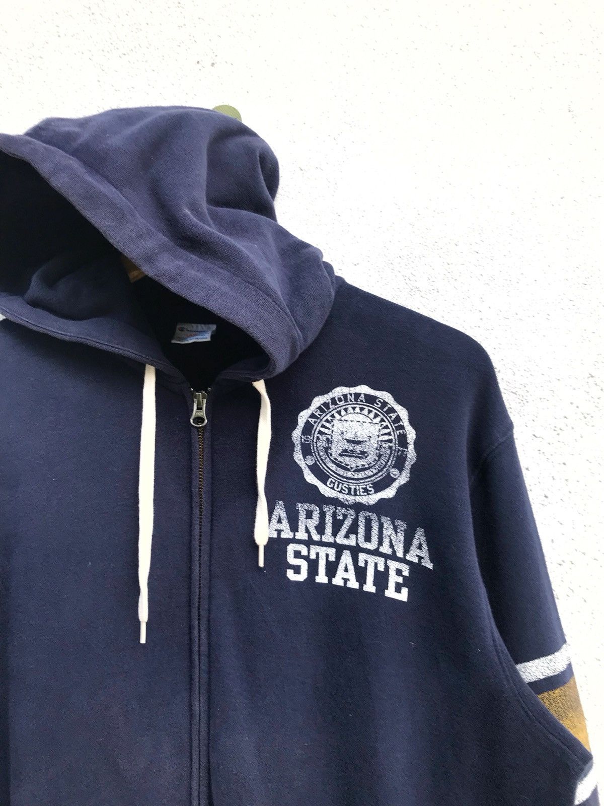 Champion Champion Arizona State Zipper Hoodies Sweatshirt Size US L / EU 52-54 / 3 - 3 Thumbnail